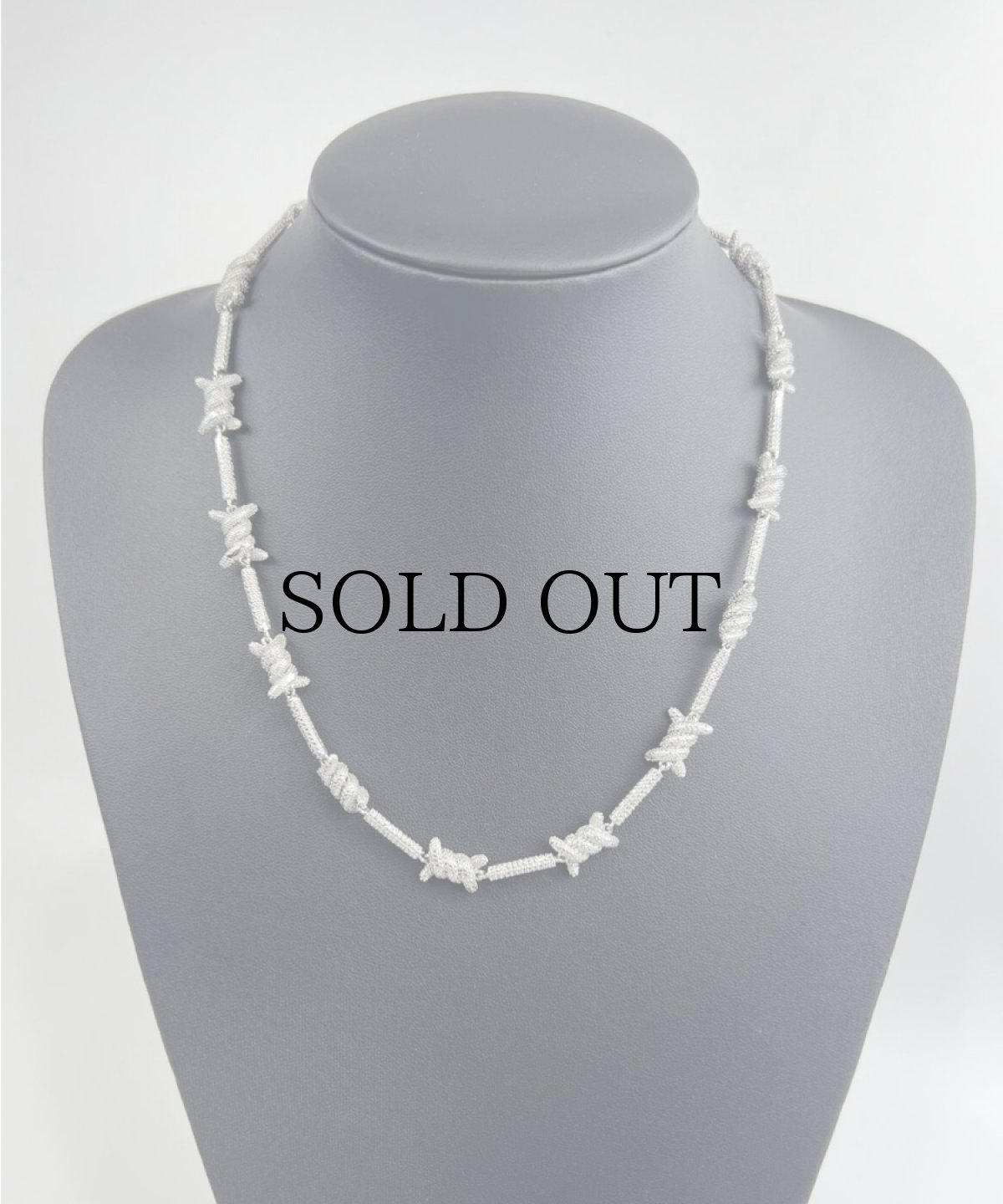 画像5: $ole only(ソールオンリー) / Barbed Wire Motif Necklace (5)