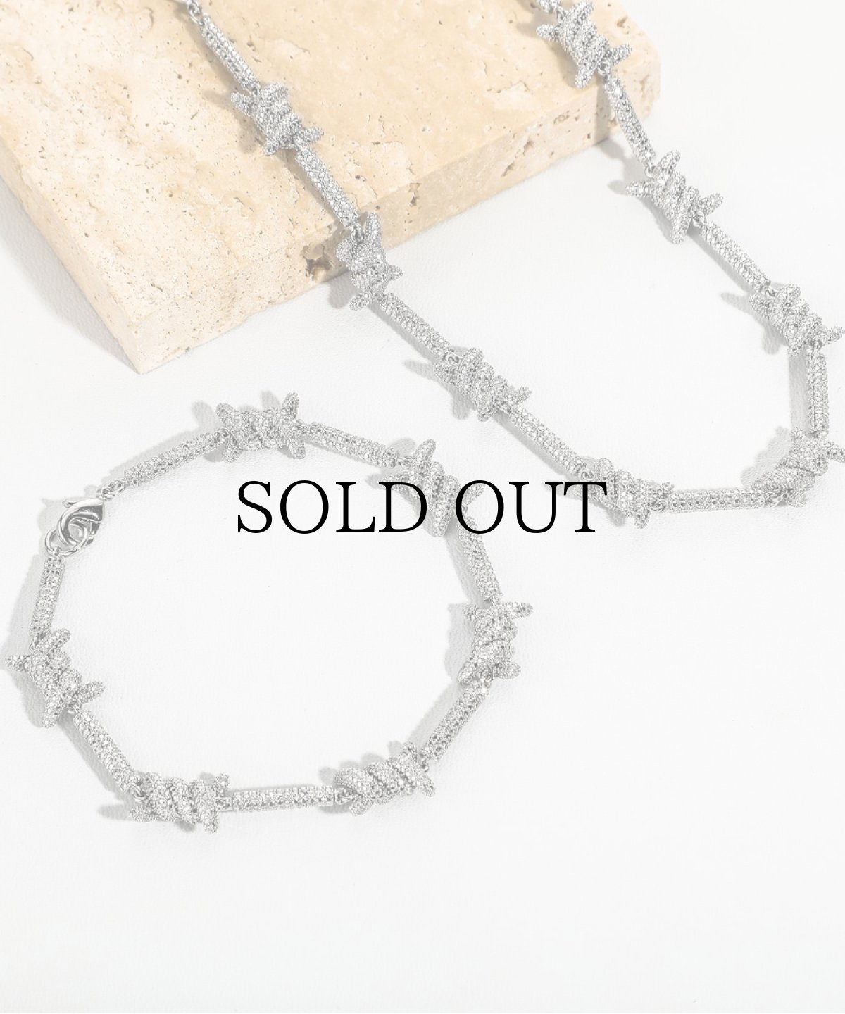 画像3: $ole only(ソールオンリー) / Barbed Wire Motif Necklace (3)