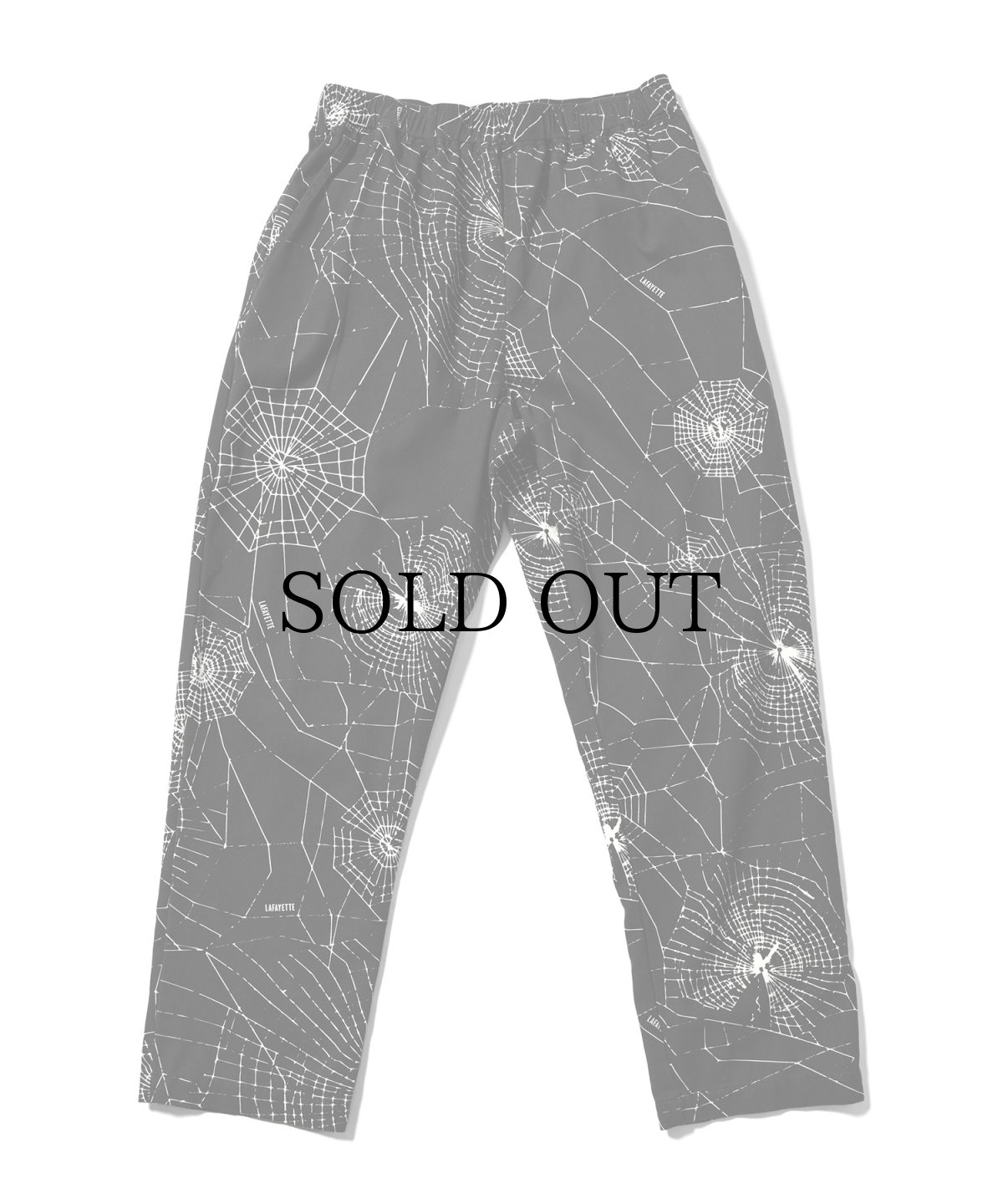 画像2: 【40%OFF】LFYT(ラファイエット) / SPIDERWEB EASY PANTS (2)