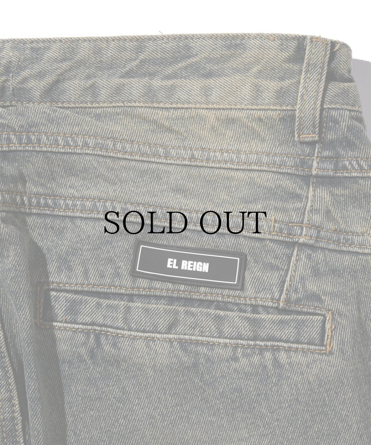 画像4: EL REIGN(エルレイン) / "FEAR" VINTAGE WASH DENIM (4)