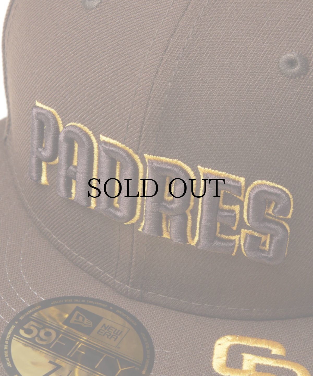 画像7: NEW ERA / 59FIFTY MLB Visor Logo サンディエゴ・パドレス (7)