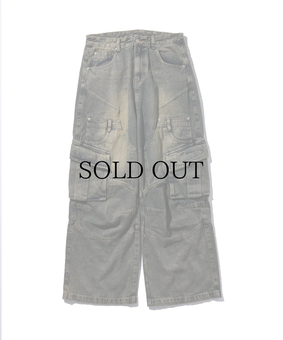 画像2: EL REIGN(エルレイン) / "FEAR" VINTAGE WASH DENIM (2)