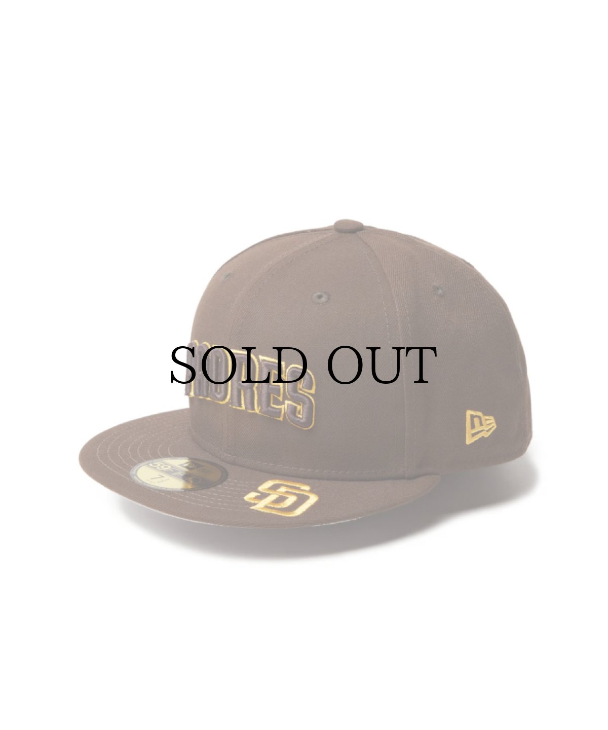 画像1: NEW ERA / 59FIFTY MLB Visor Logo サンディエゴ・パドレス (1)