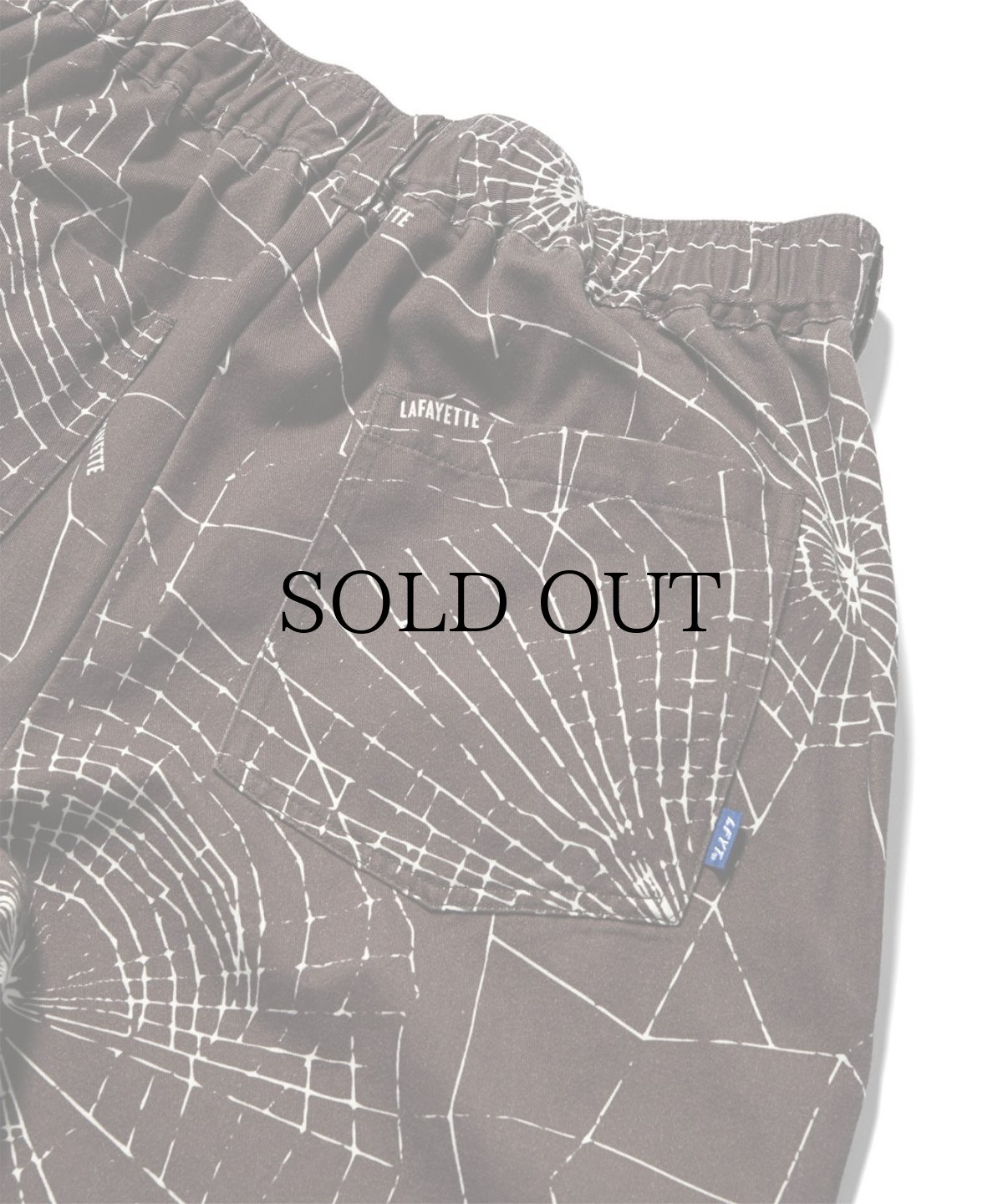 画像13: 【40%OFF】LFYT(ラファイエット) / SPIDERWEB EASY PANTS (13)