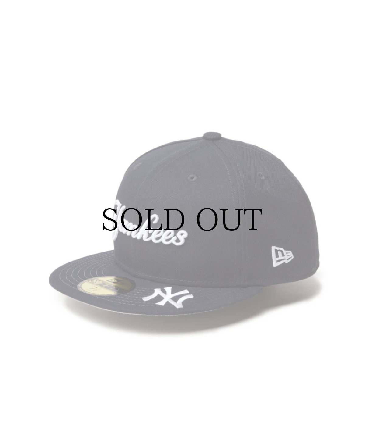 画像1: NEW ERA / 59FIFTY MLB Visor Logo ニューヨーク・ヤンキース (1)
