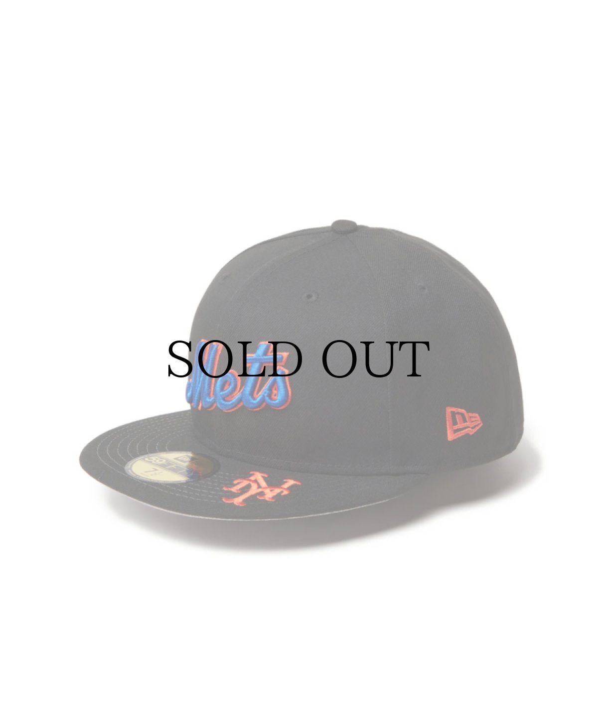 画像1: NEW ERA / 59FIFTY MLB Visor Logo ニューヨーク・メッツ (1)