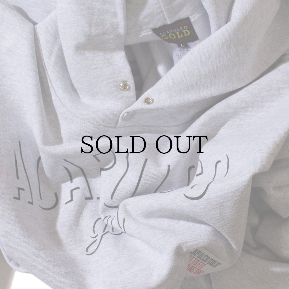 画像4: ACAPULCO GOLD / SIGNATURE SNAP HOODED SWEATSHIRT (4)