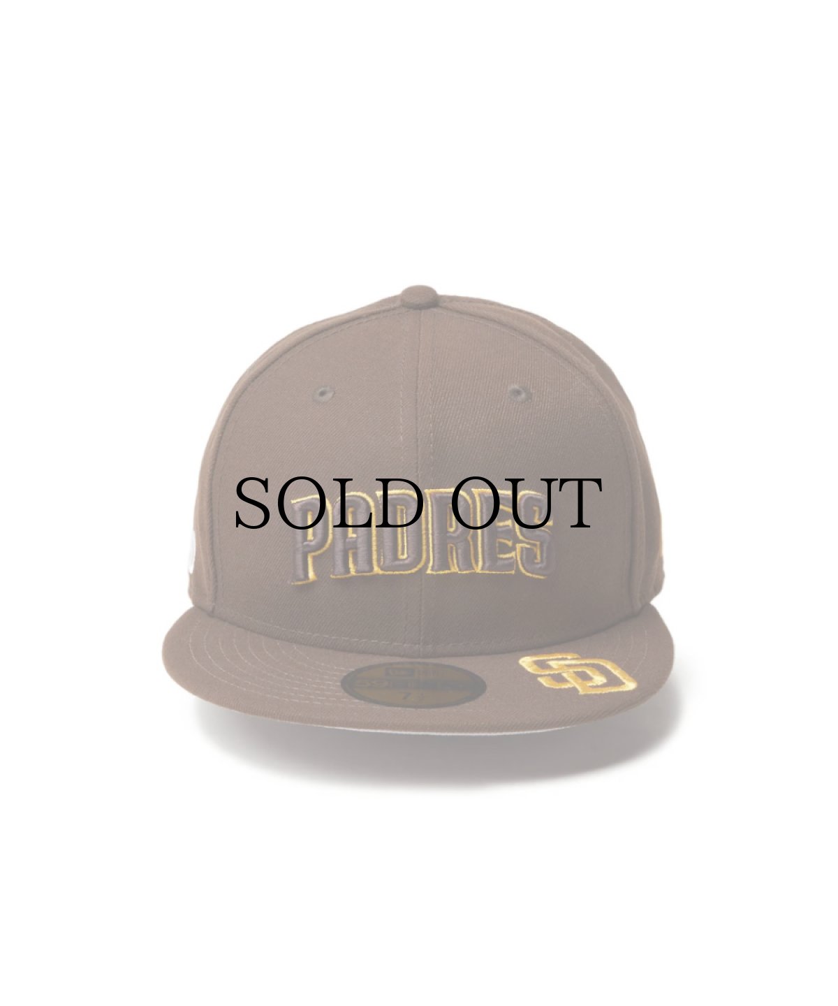 画像2: NEW ERA / 59FIFTY MLB Visor Logo サンディエゴ・パドレス (2)