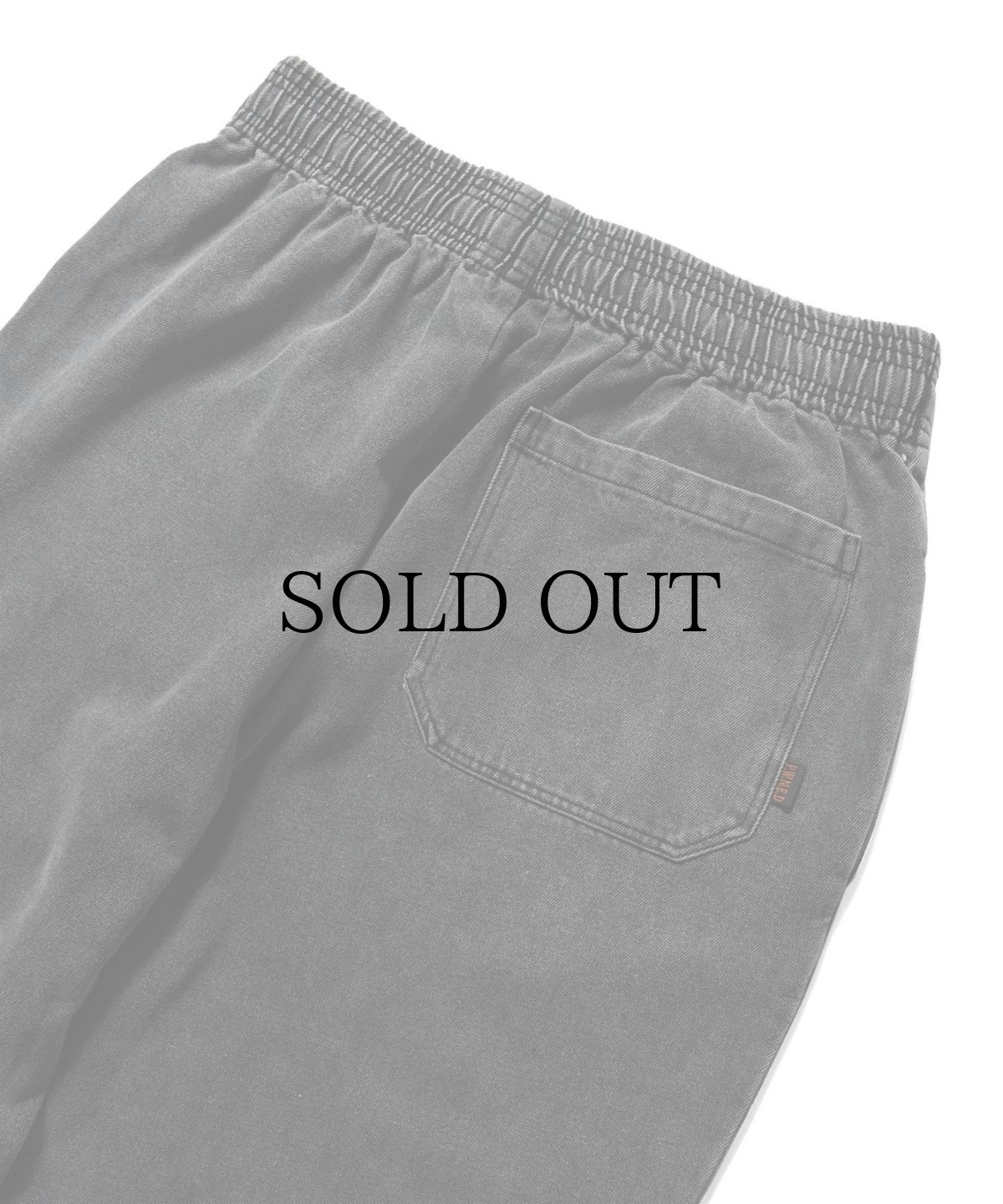 画像3: PWNED(パウンド) / BLACK DENIM EAZY PANTS (3)