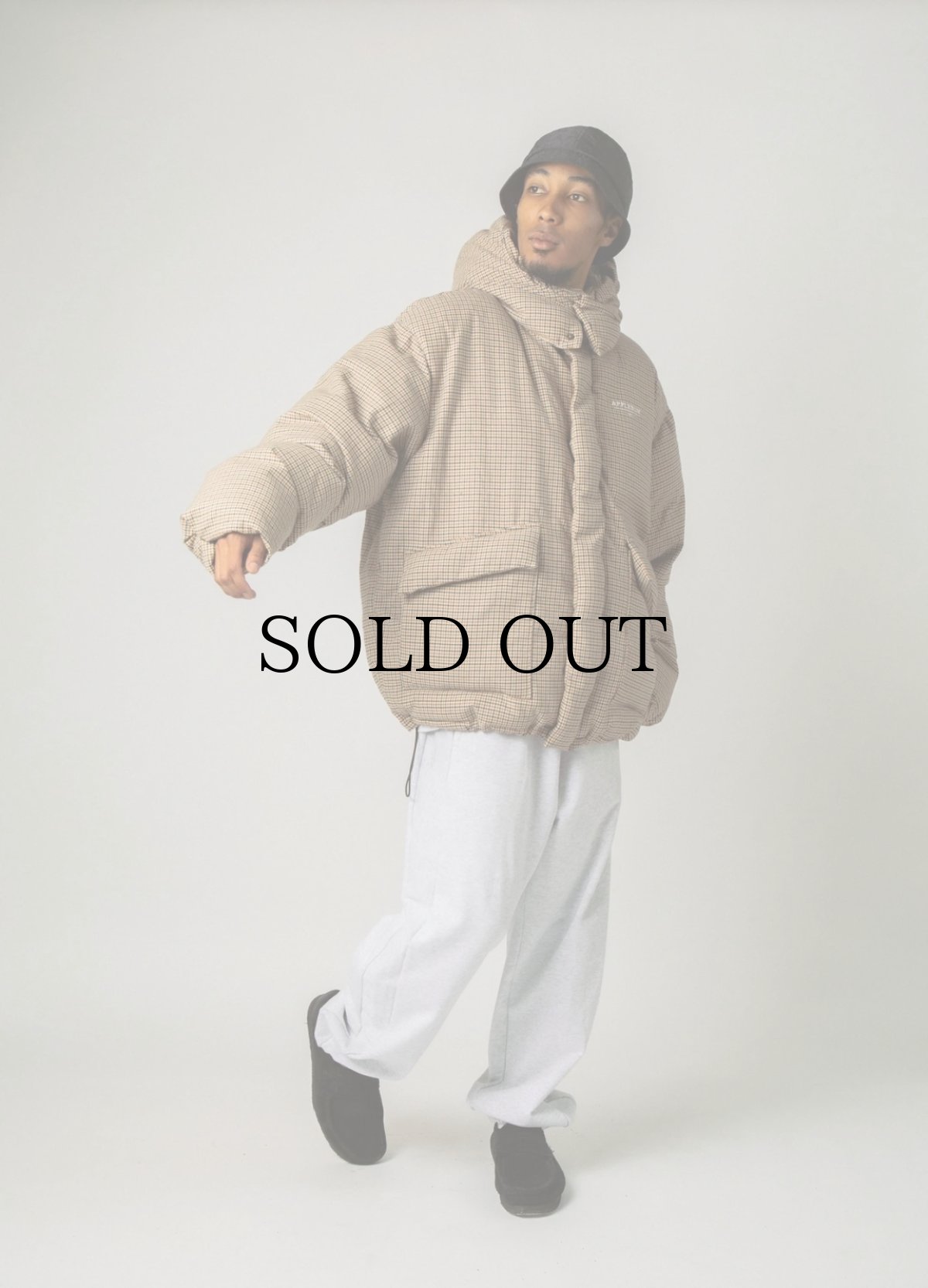 画像12: APPLEBUM(アップルバム) / Check Innercotton Hood Jacket (12)