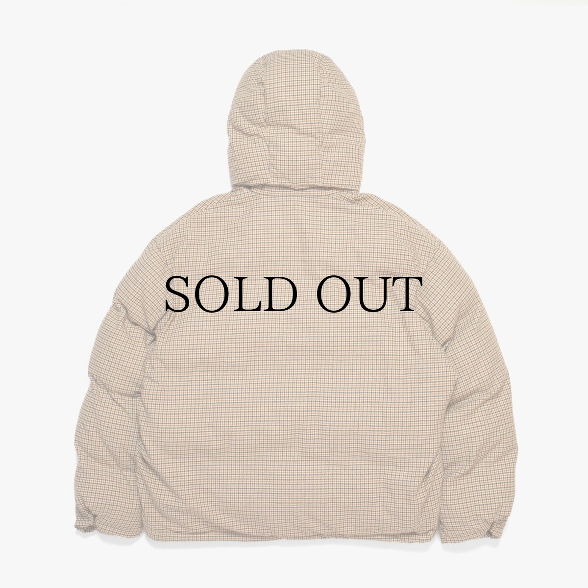 画像2: APPLEBUM(アップルバム) / Check Innercotton Hood Jacket (2)