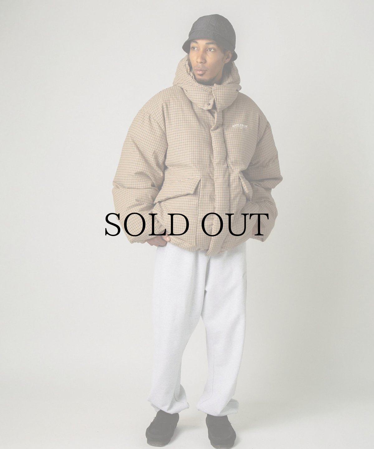 画像10: APPLEBUM(アップルバム) / Check Innercotton Hood Jacket (10)