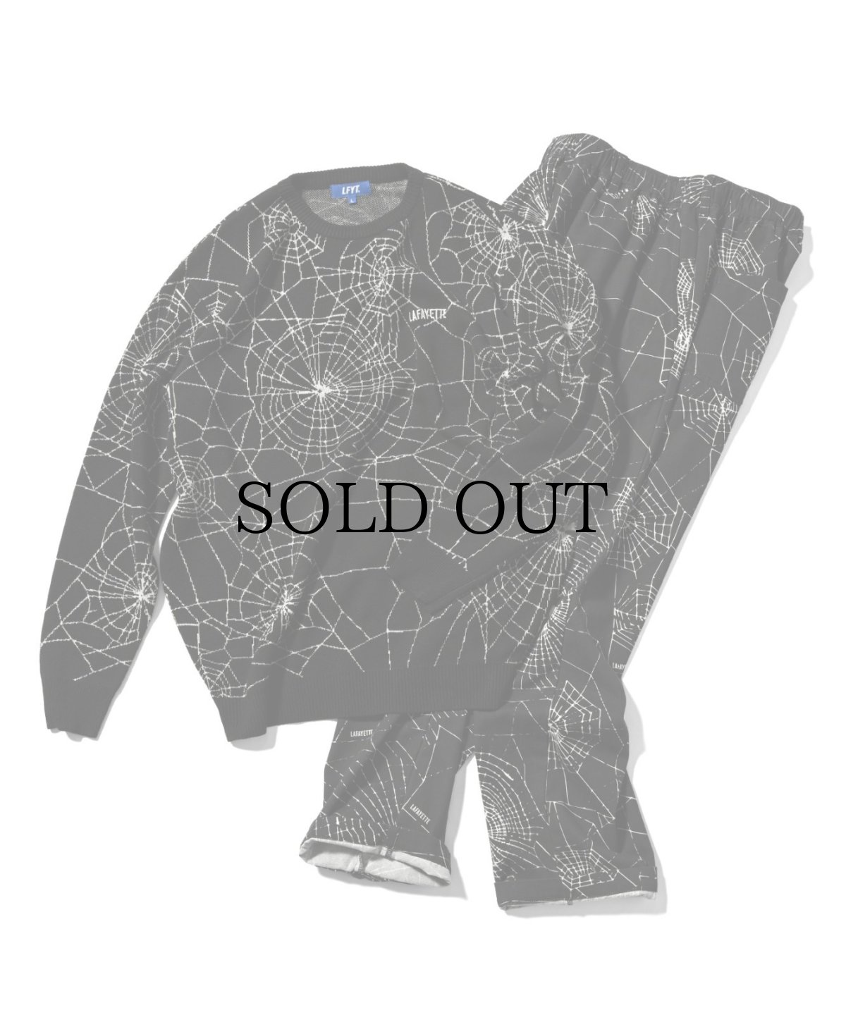 画像11: 【40%OFF】LFYT(ラファイエット) / SPIDERWEB SWEATER (11)