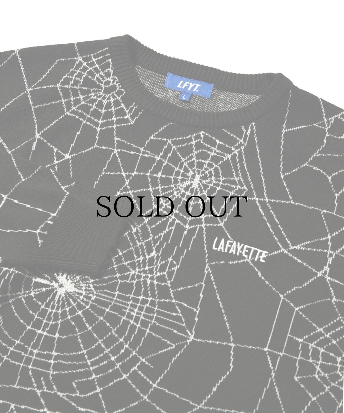 画像5: 【40%OFF】LFYT(ラファイエット) / SPIDERWEB SWEATER (5)