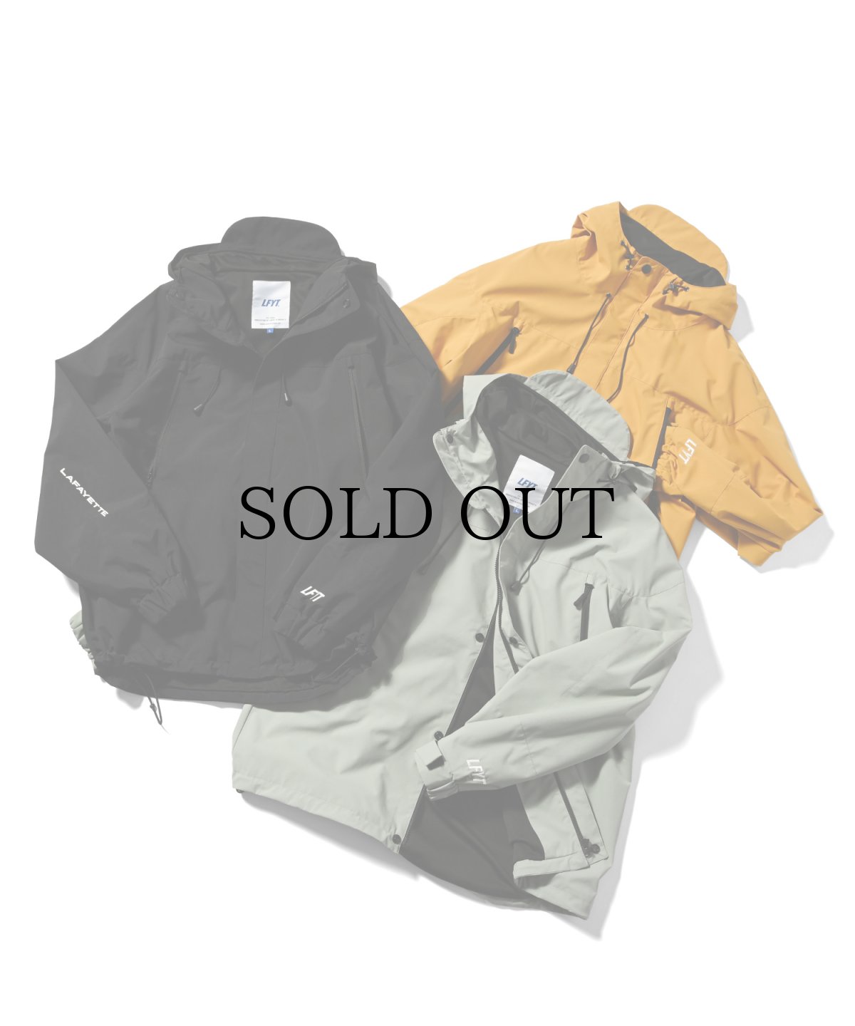 画像2: 【30%OFF】LFYT(ラファイエット) / 2 LAYER POLYESTER JACKET (2)