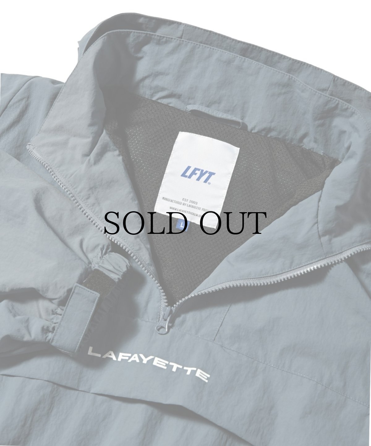 画像10: 【30%OFF】LFYT(ラファイエット) / NIGHT ARMY ANORAK TRACK JACKET (10)