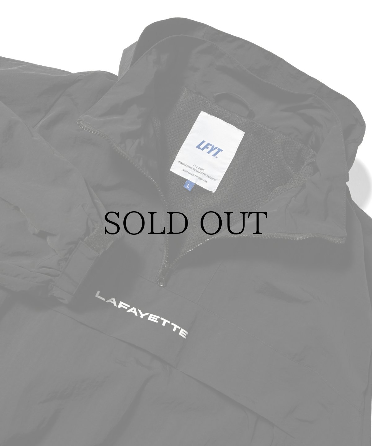 画像9: 【30%OFF】LFYT(ラファイエット) / NIGHT ARMY ANORAK TRACK JACKET (9)