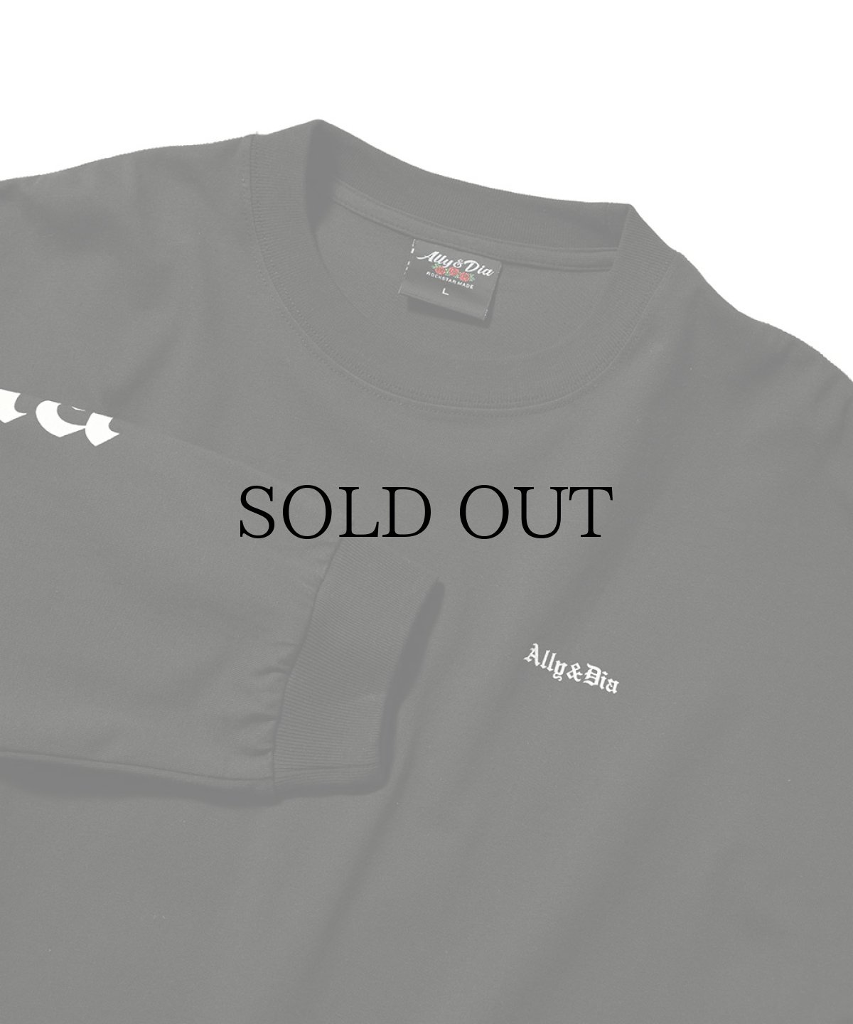 画像6: ALLY&DIA / OE LOGO EASY L/S Tee (6)