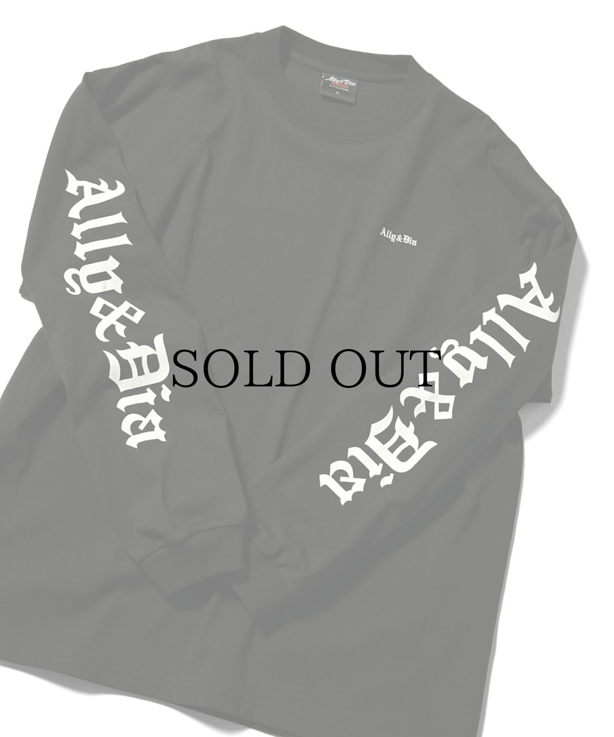 画像8: ALLY&DIA / OE LOGO EASY L/S Tee (8)