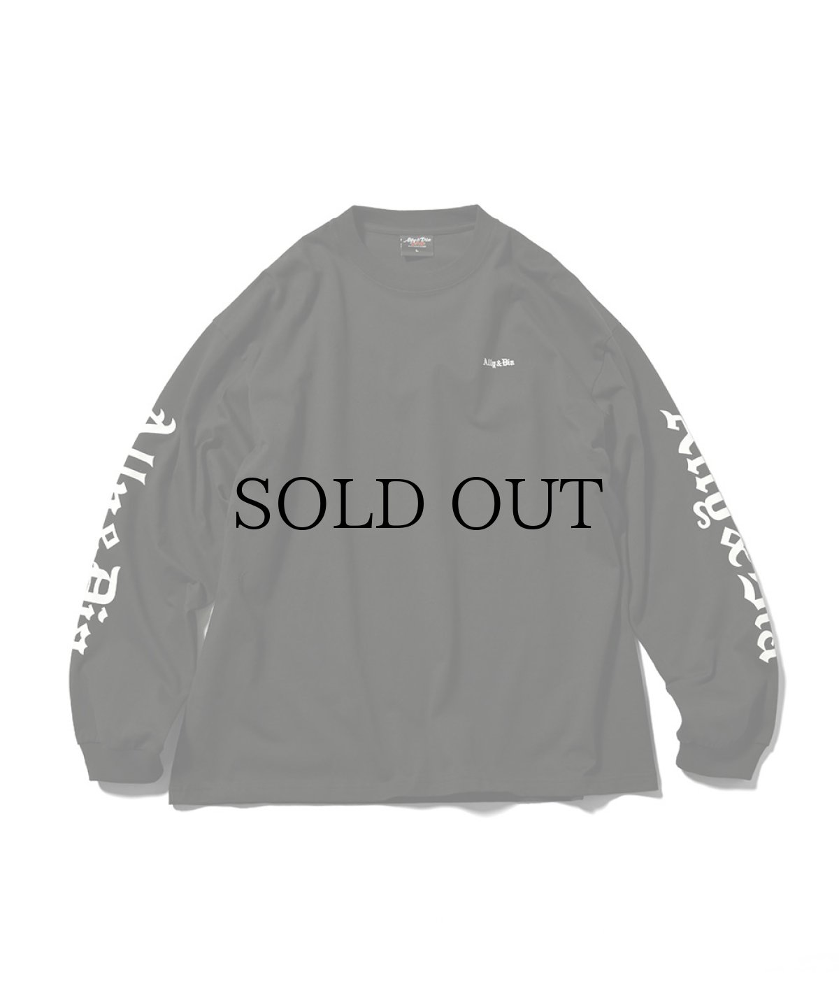 画像2: ALLY&DIA / OE LOGO EASY L/S Tee (2)