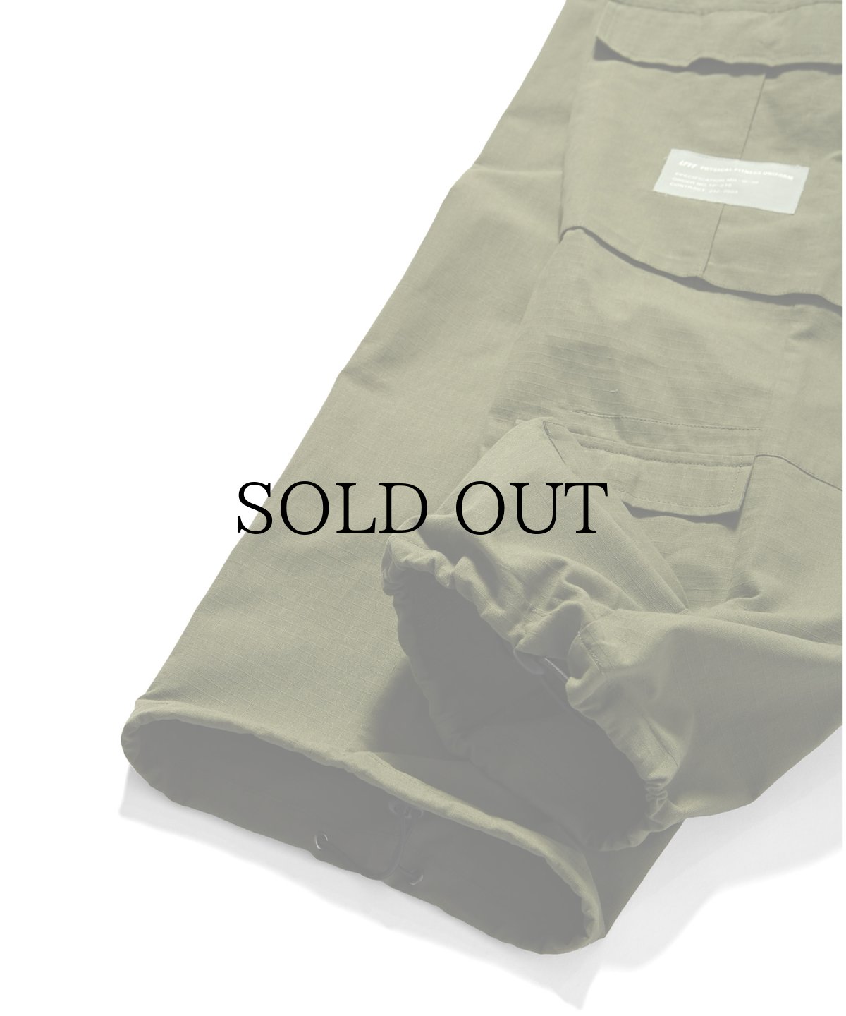 画像14: 【30%OFF】LFYT(ラファイエット) / RIPSTOP WIDE CARGO PANTS (14)