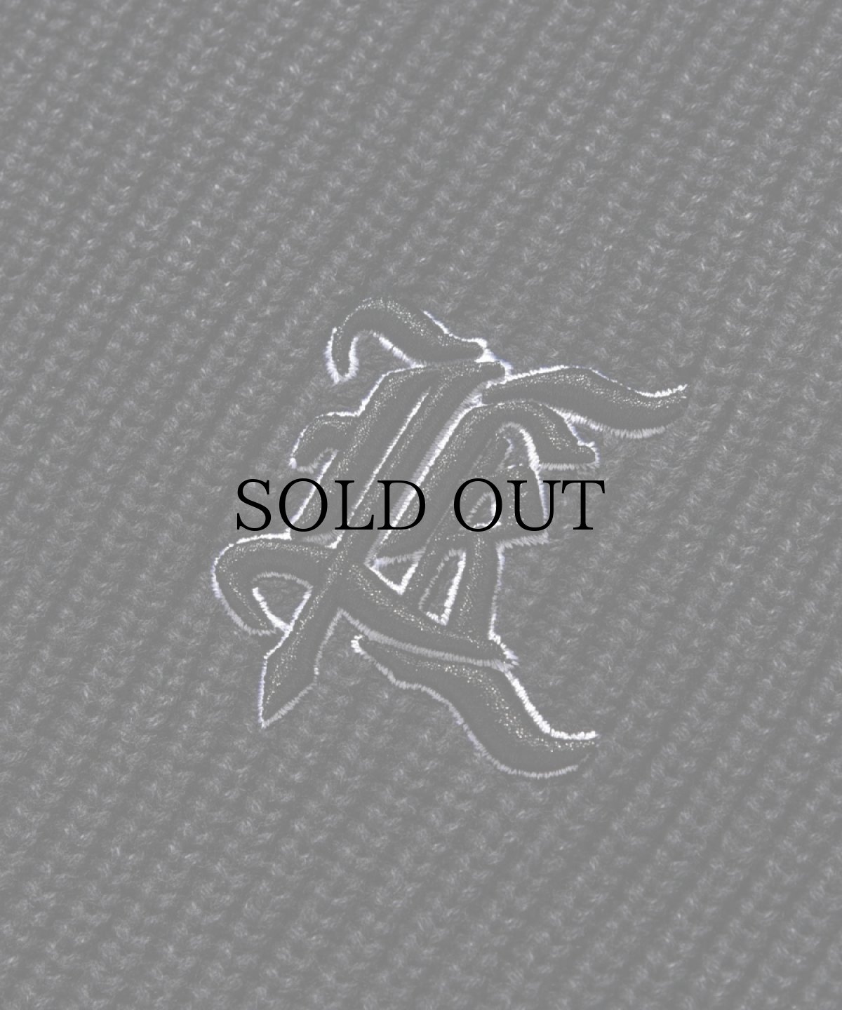 画像5: EL REIGN(エルレイン) / GORE LOGO DAMAGE WASH KNIT (5)