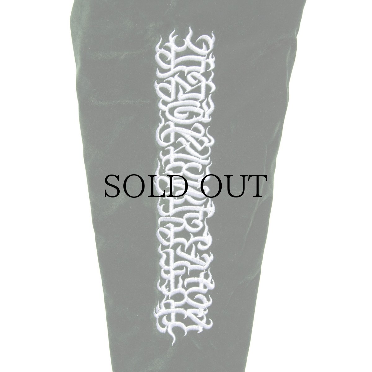 画像13: HAIGHT / [CASPER] FLAMES LOGO VELOUR JACKET (13)