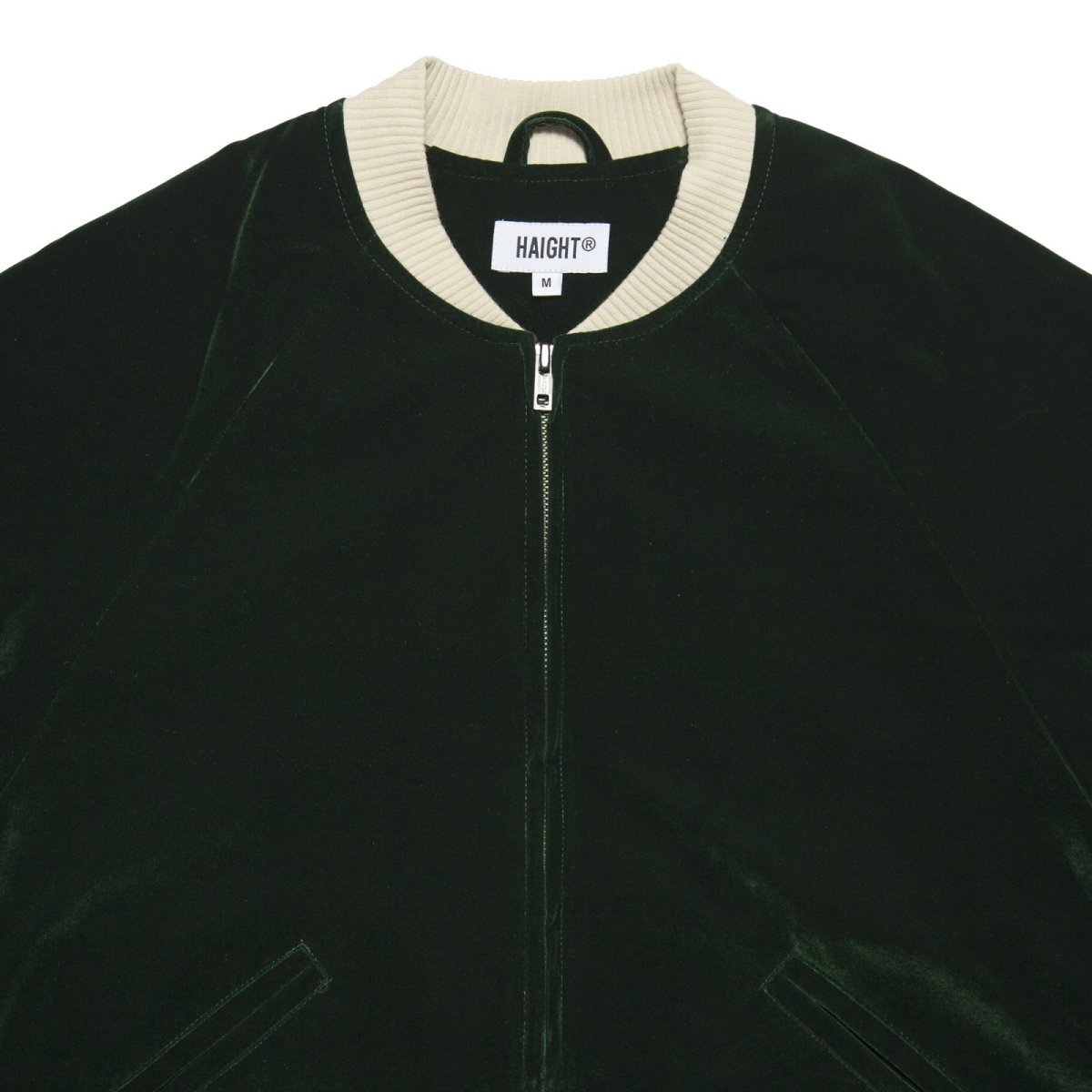 画像10: HAIGHT / [CASPER] FLAMES LOGO VELOUR JACKET (10)