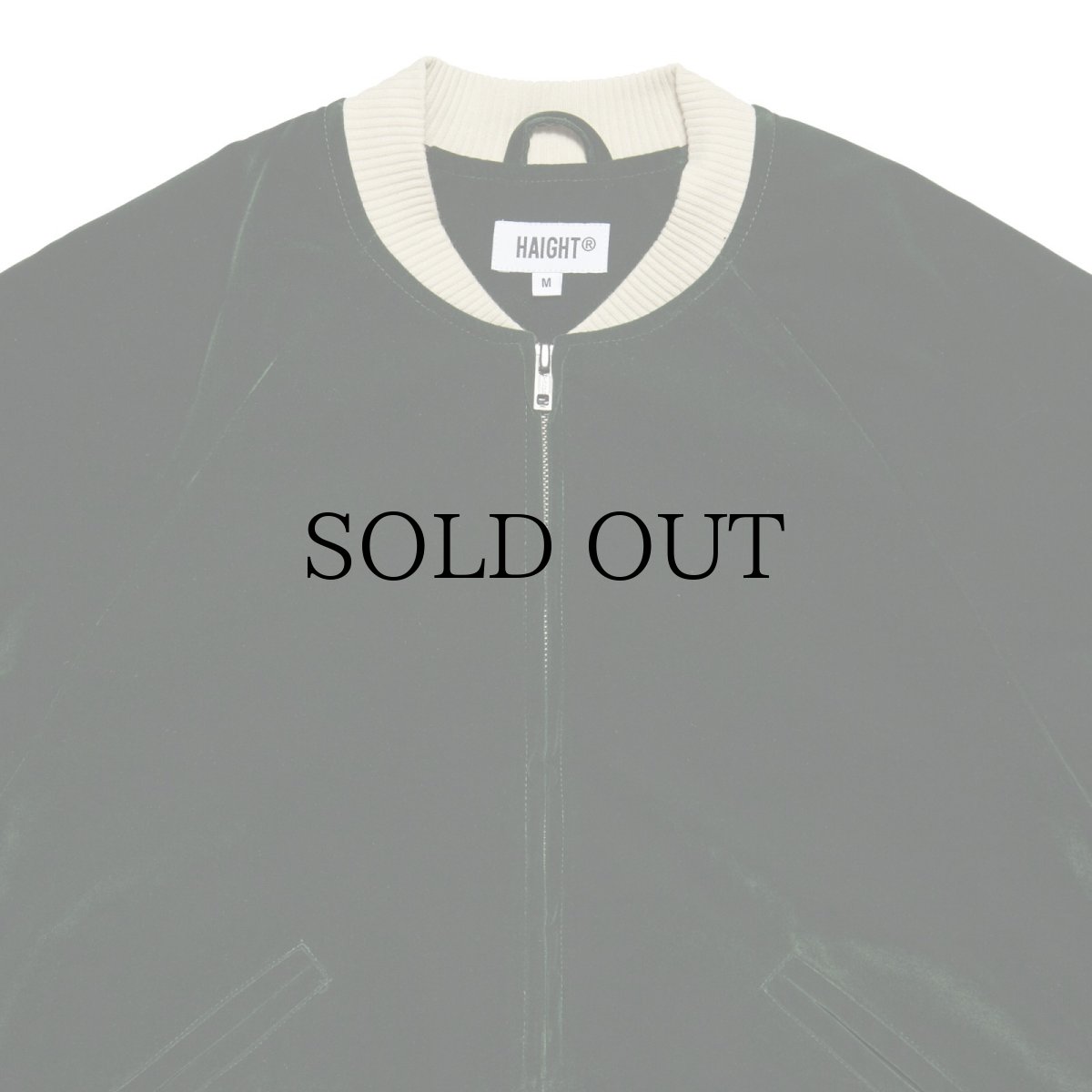 画像10: HAIGHT / [CASPER] FLAMES LOGO VELOUR JACKET (10)