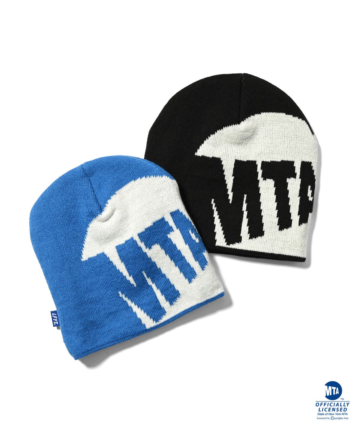 画像1: 【30%OFF】LFYT(ラファイエット) /LFYT x MTA LOGO SINGLE BEANIE (1)
