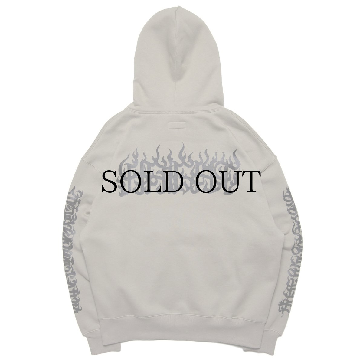 画像7: HAIGHT / [CASPER] FLAMES LOGO ZIP HOODIE (7)