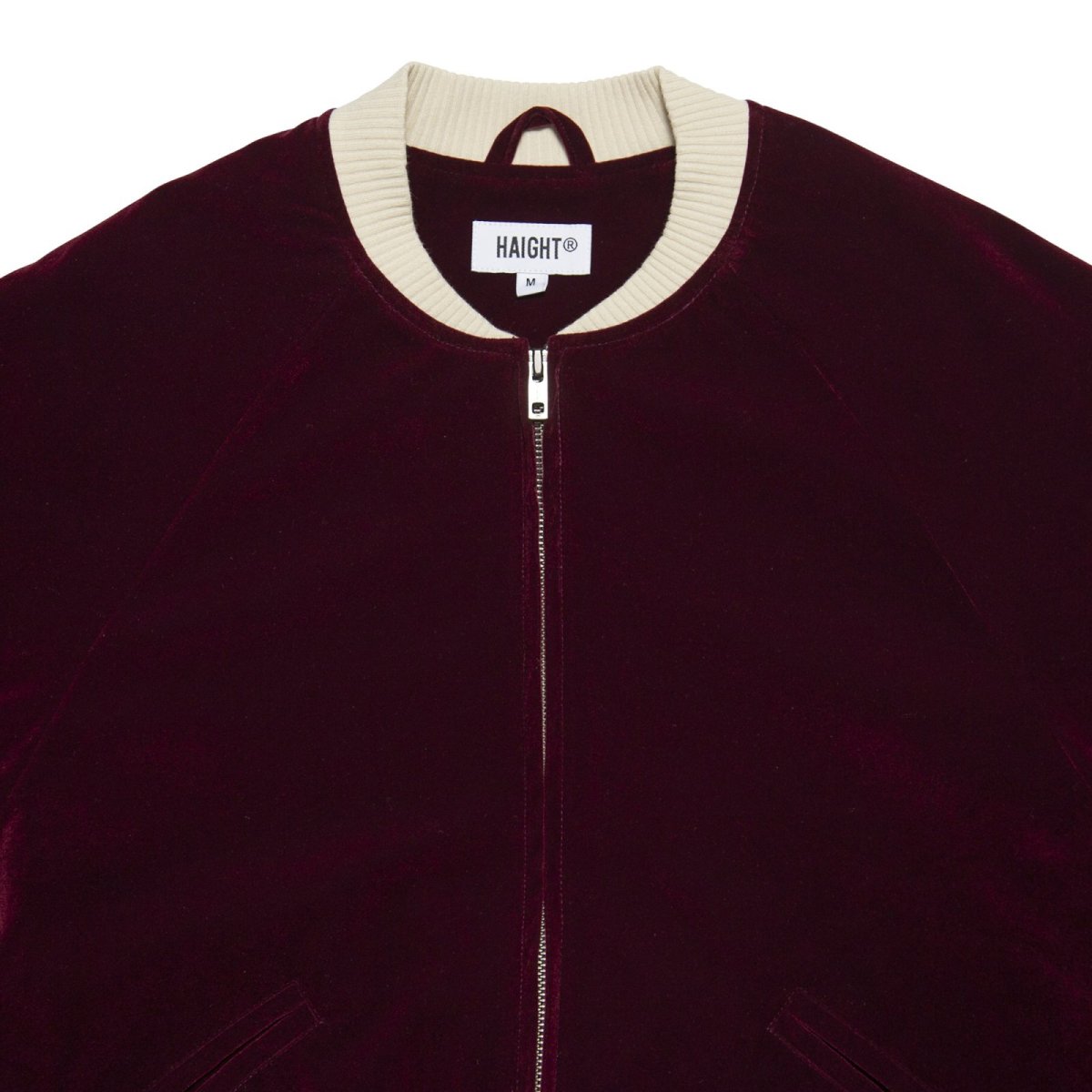 画像11: HAIGHT / [CASPER] FLAMES LOGO VELOUR JACKET (11)