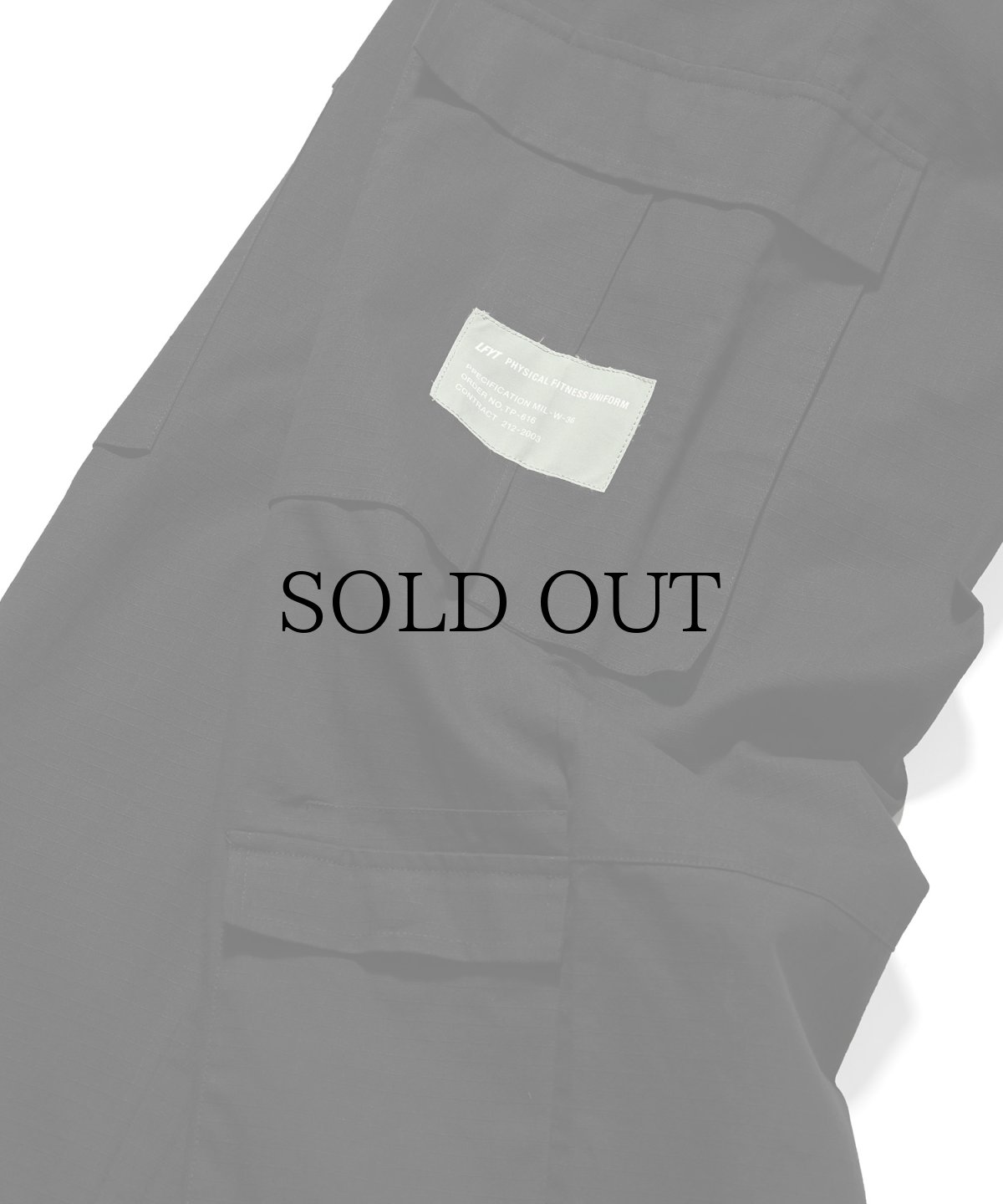 画像6: 【30%OFF】LFYT(ラファイエット) / RIPSTOP WIDE CARGO PANTS (6)
