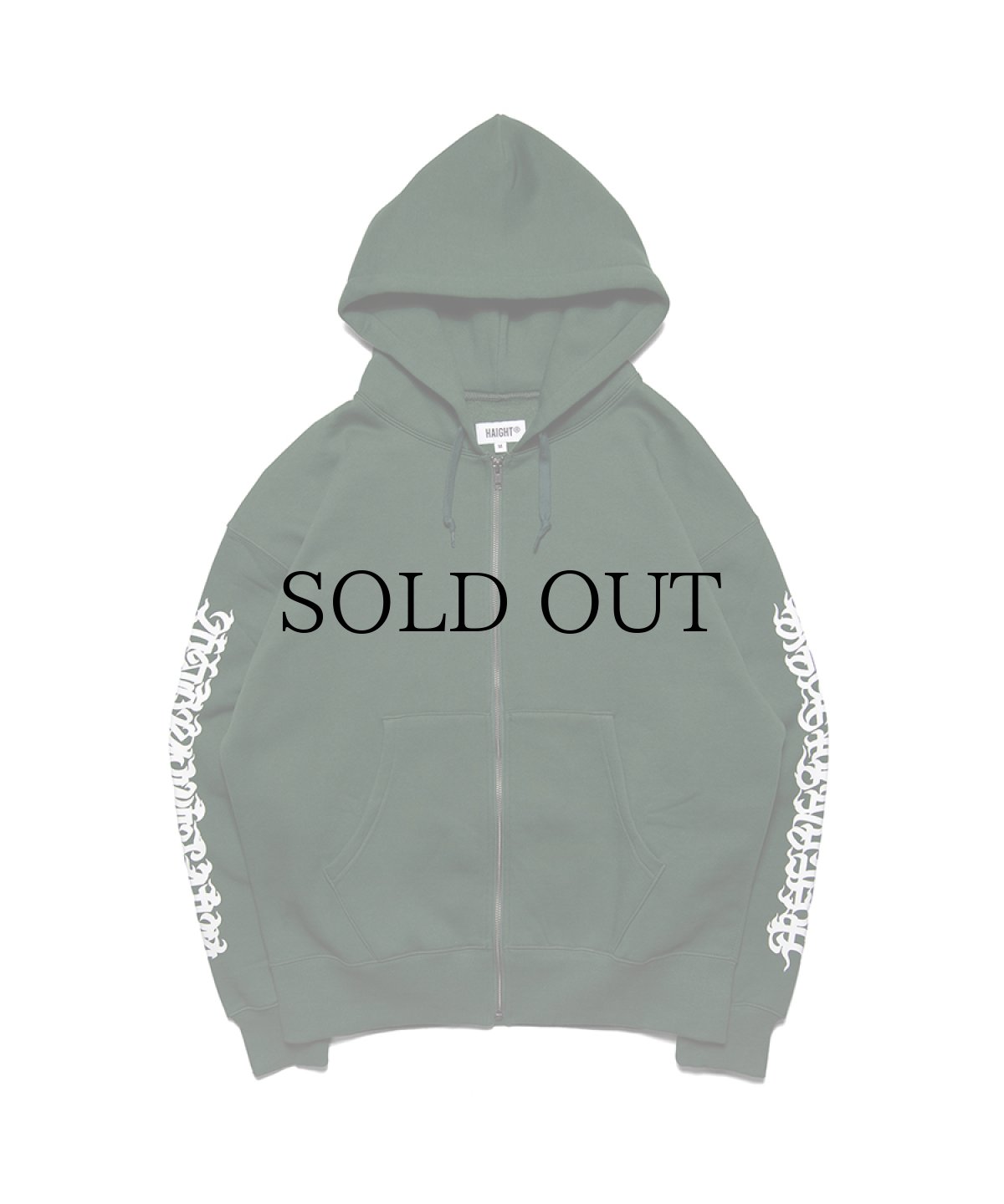 画像5: HAIGHT / [CASPER] FLAMES LOGO ZIP HOODIE (5)