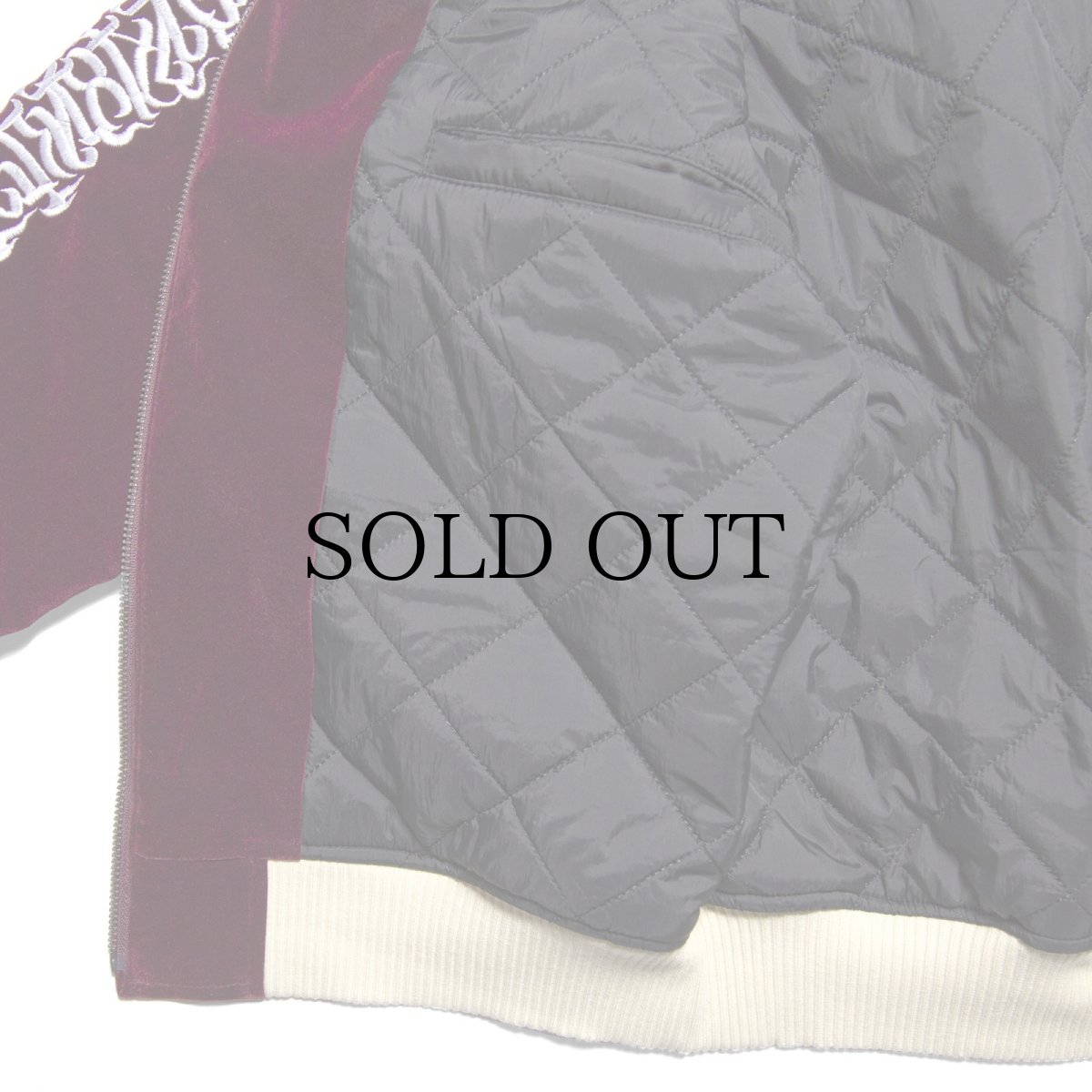 画像20: HAIGHT / [CASPER] FLAMES LOGO VELOUR JACKET (20)