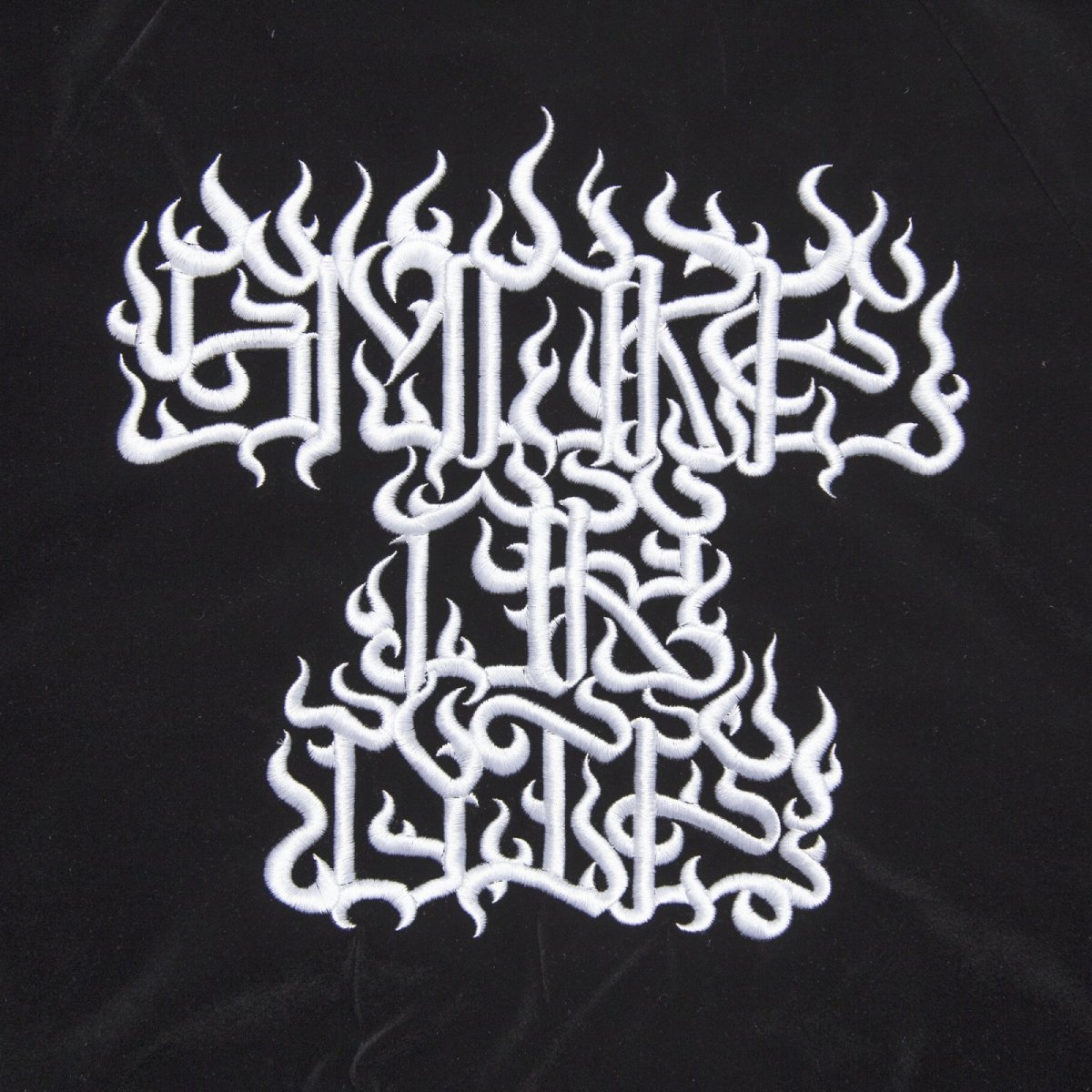 画像21: HAIGHT / [CASPER] FLAMES LOGO VELOUR JACKET (21)