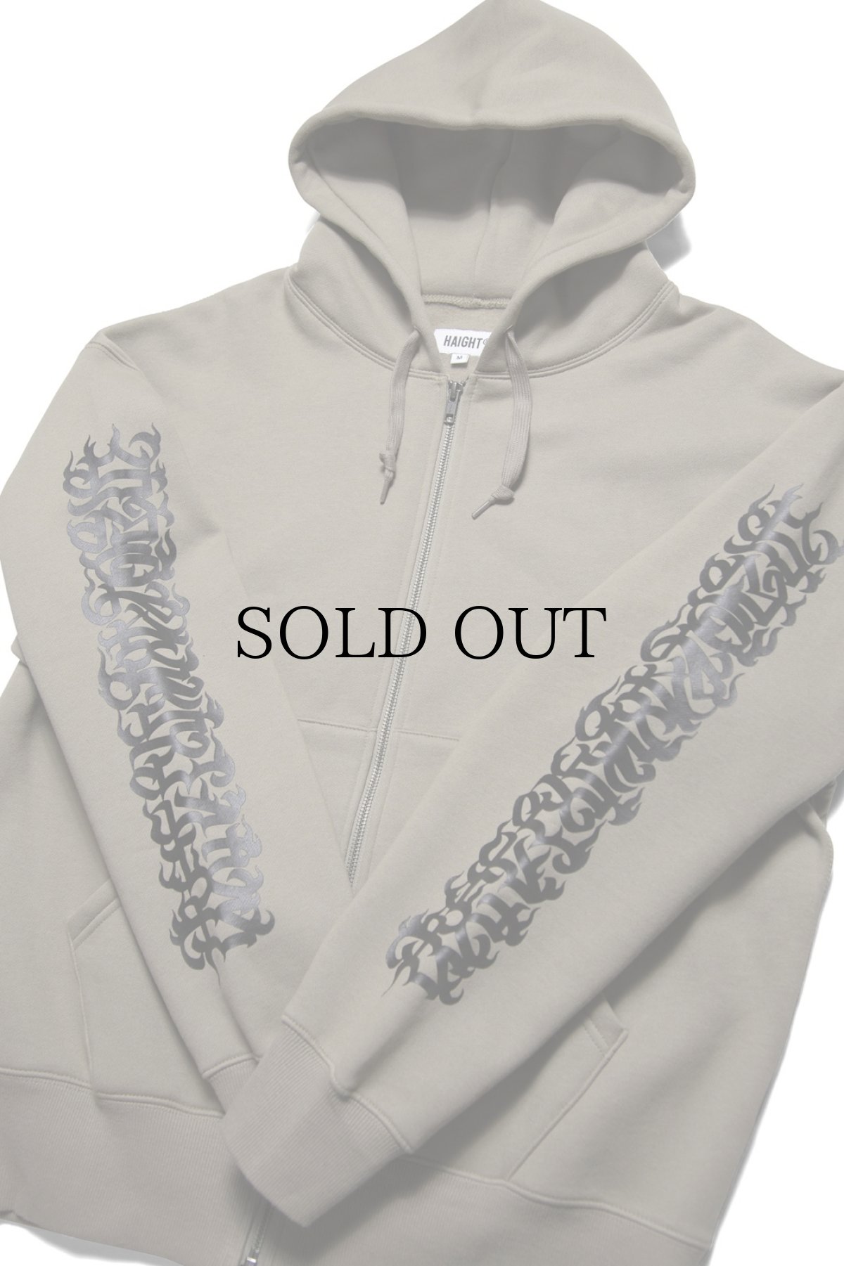 画像19: HAIGHT / [CASPER] FLAMES LOGO ZIP HOODIE (19)