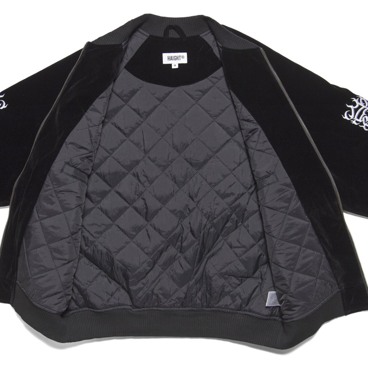 画像15: HAIGHT / [CASPER] FLAMES LOGO VELOUR JACKET (15)