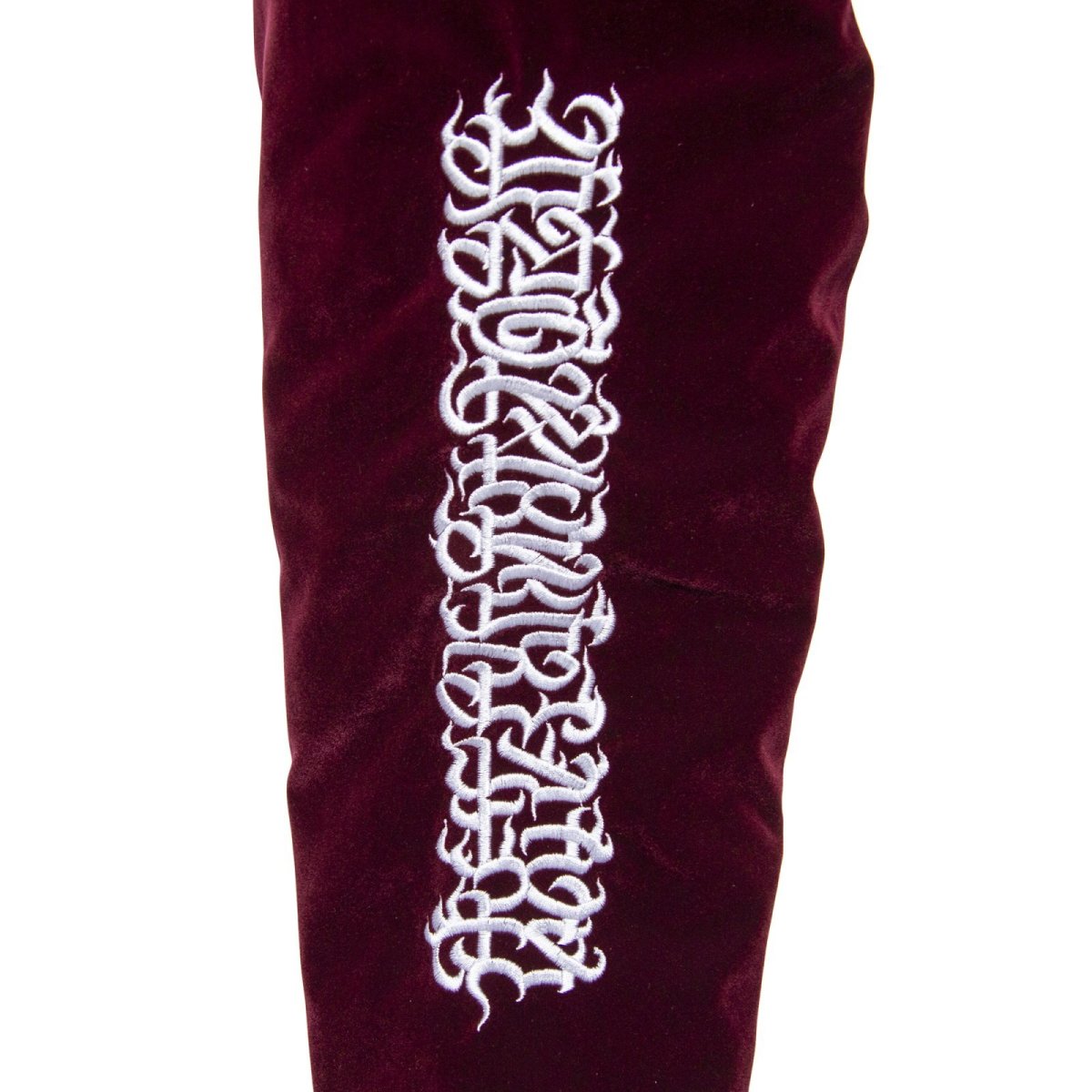 画像14: HAIGHT / [CASPER] FLAMES LOGO VELOUR JACKET (14)