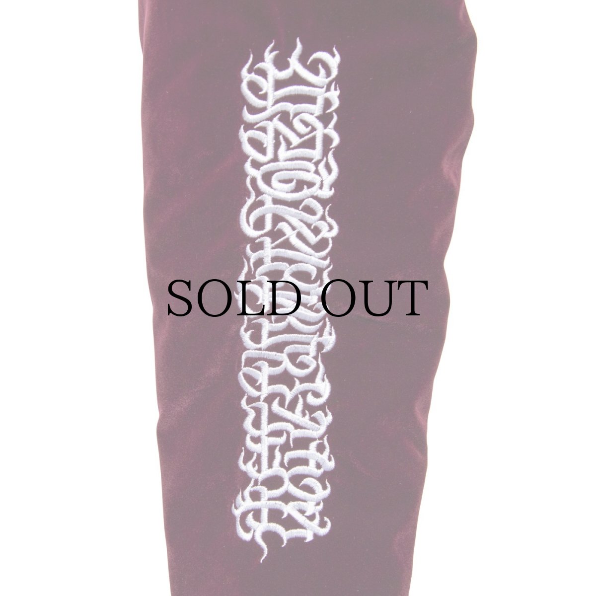 画像14: HAIGHT / [CASPER] FLAMES LOGO VELOUR JACKET (14)