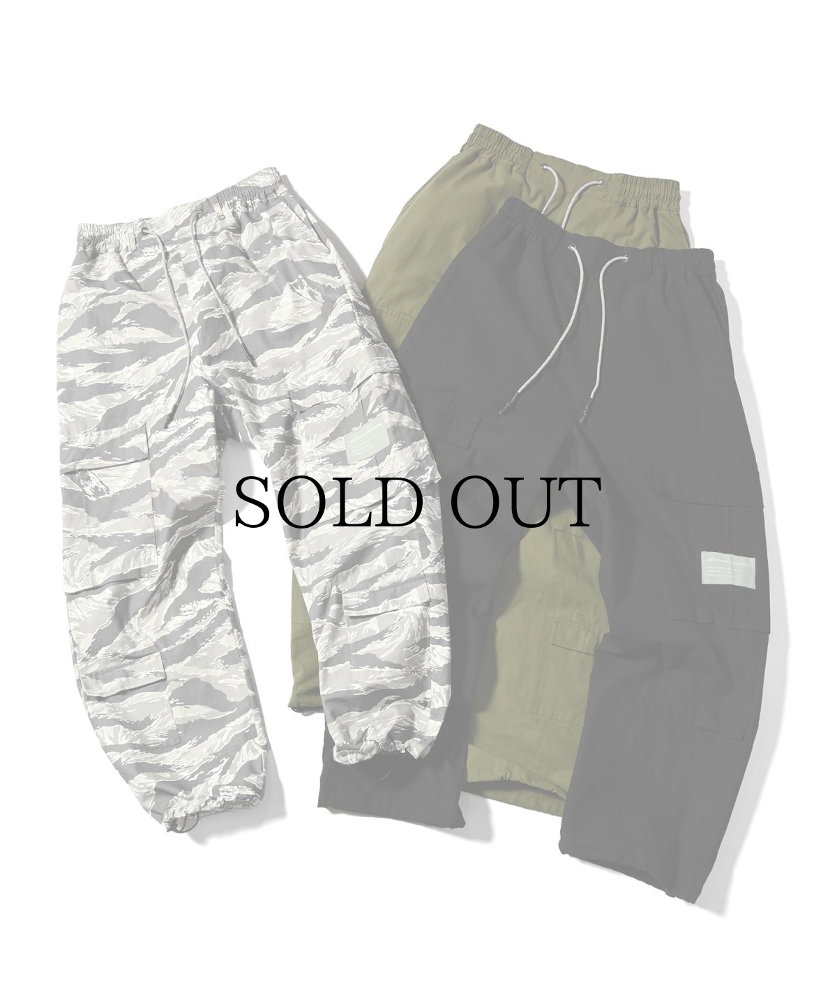 画像2: 【30%OFF】LFYT(ラファイエット) / RIPSTOP WIDE CARGO PANTS (2)
