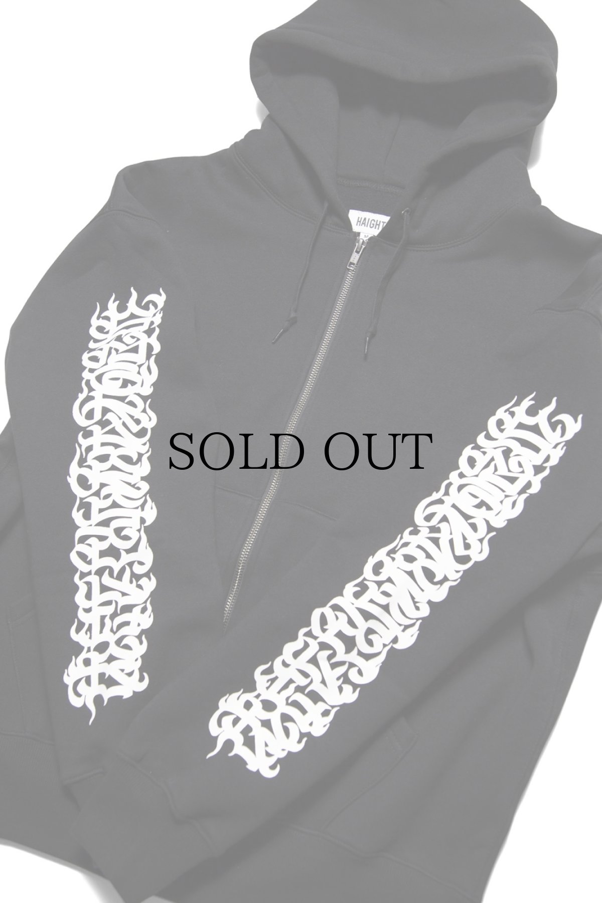 画像18: HAIGHT / [CASPER] FLAMES LOGO ZIP HOODIE (18)