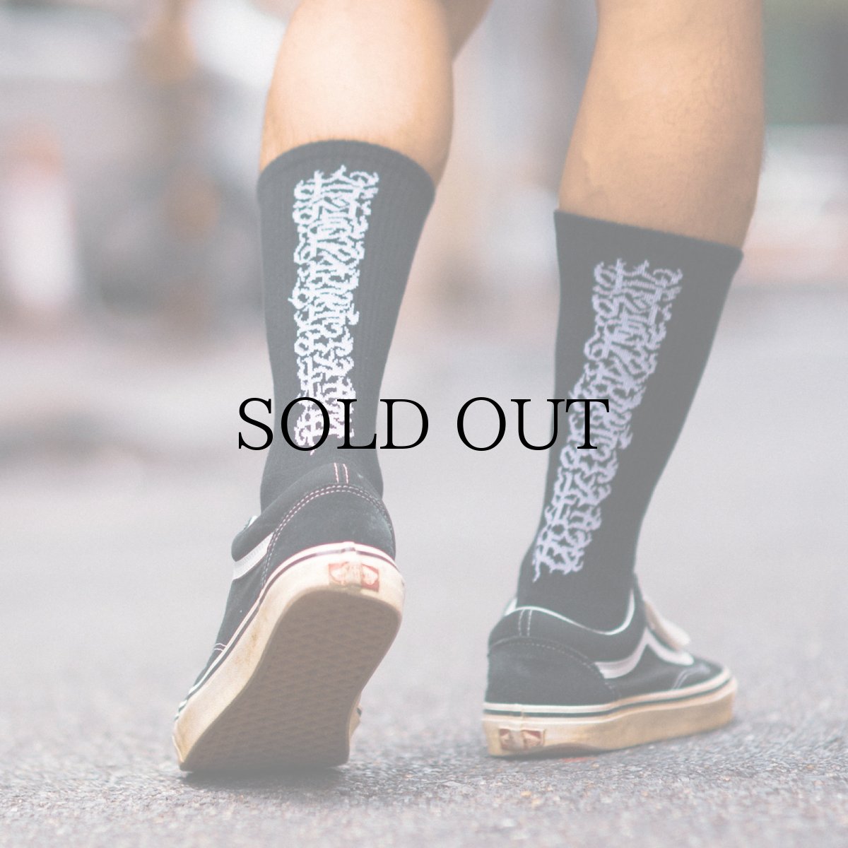 画像14: HAIGHT / [CASPER] FLAMES LOGO SOCKS (14)