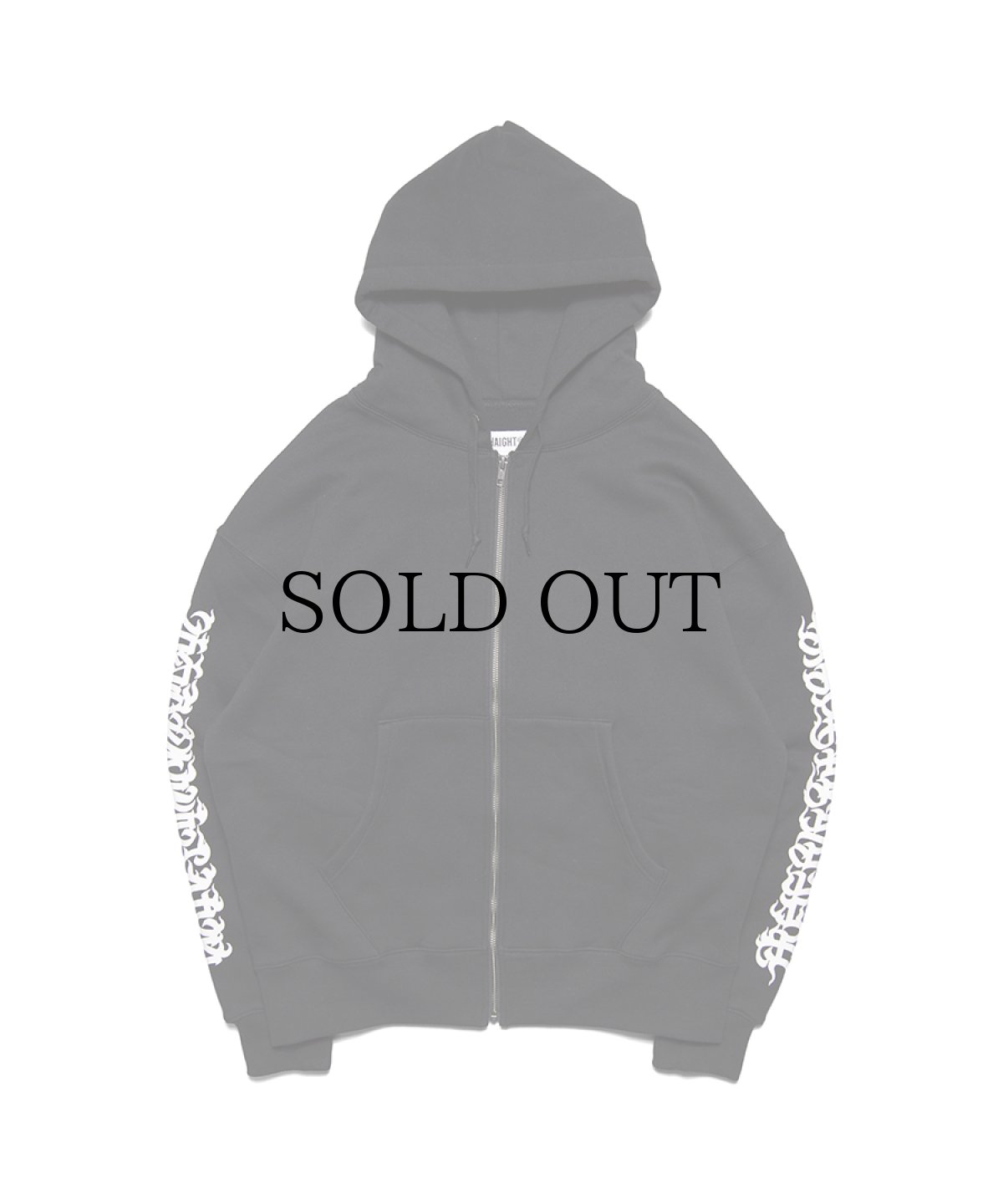 画像3: HAIGHT / [CASPER] FLAMES LOGO ZIP HOODIE (3)