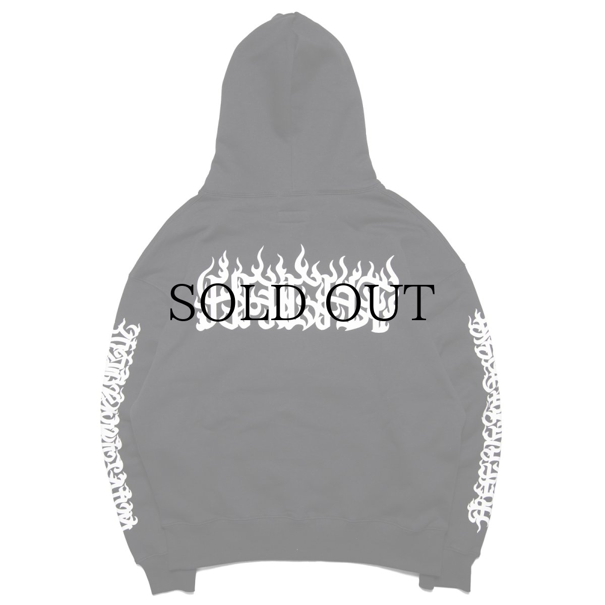 画像6: HAIGHT / [CASPER] FLAMES LOGO ZIP HOODIE (6)