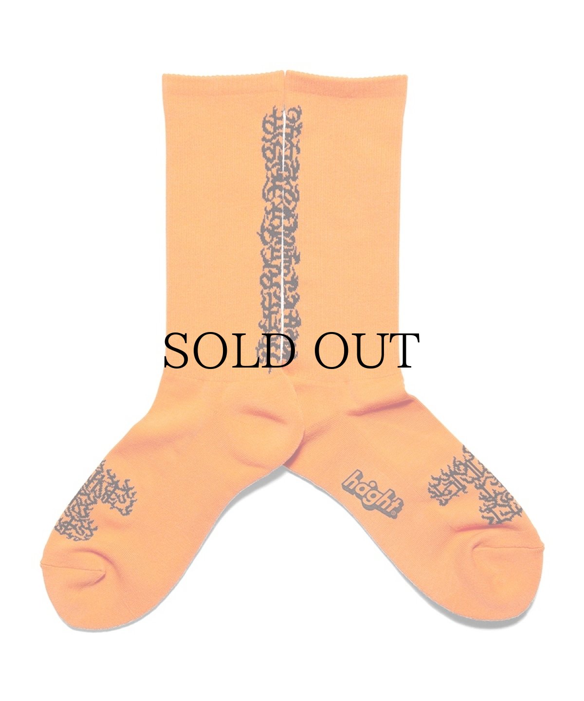 画像4: HAIGHT / [CASPER] FLAMES LOGO SOCKS (4)