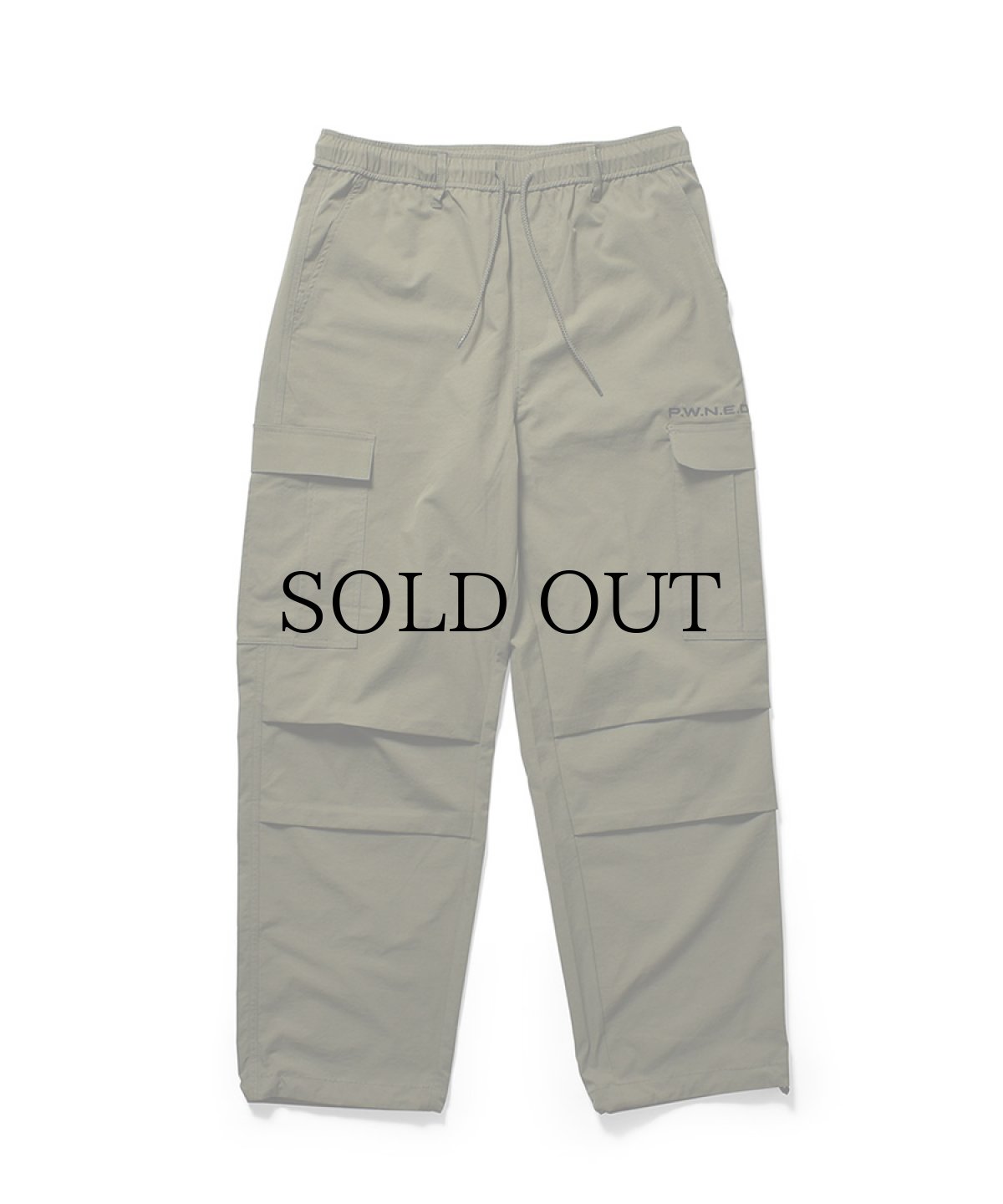 画像3: PWNED(パウンド) / NYLON WIDE CARGO PANTS (3)