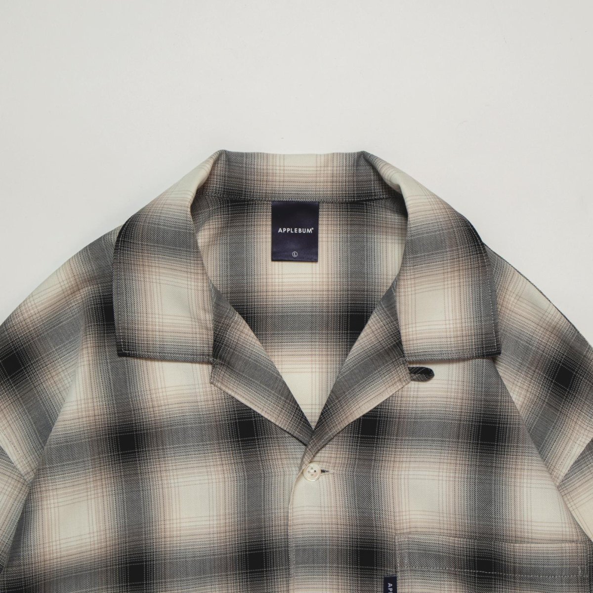 画像6: APPLEBUM(アップルバム) / Ombre Check L/S Aloha Shirt (6)