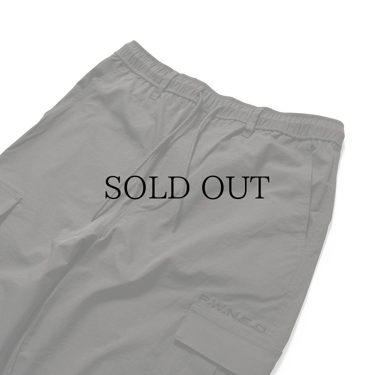 画像6: PWNED(パウンド) / NYLON WIDE CARGO PANTS (6)