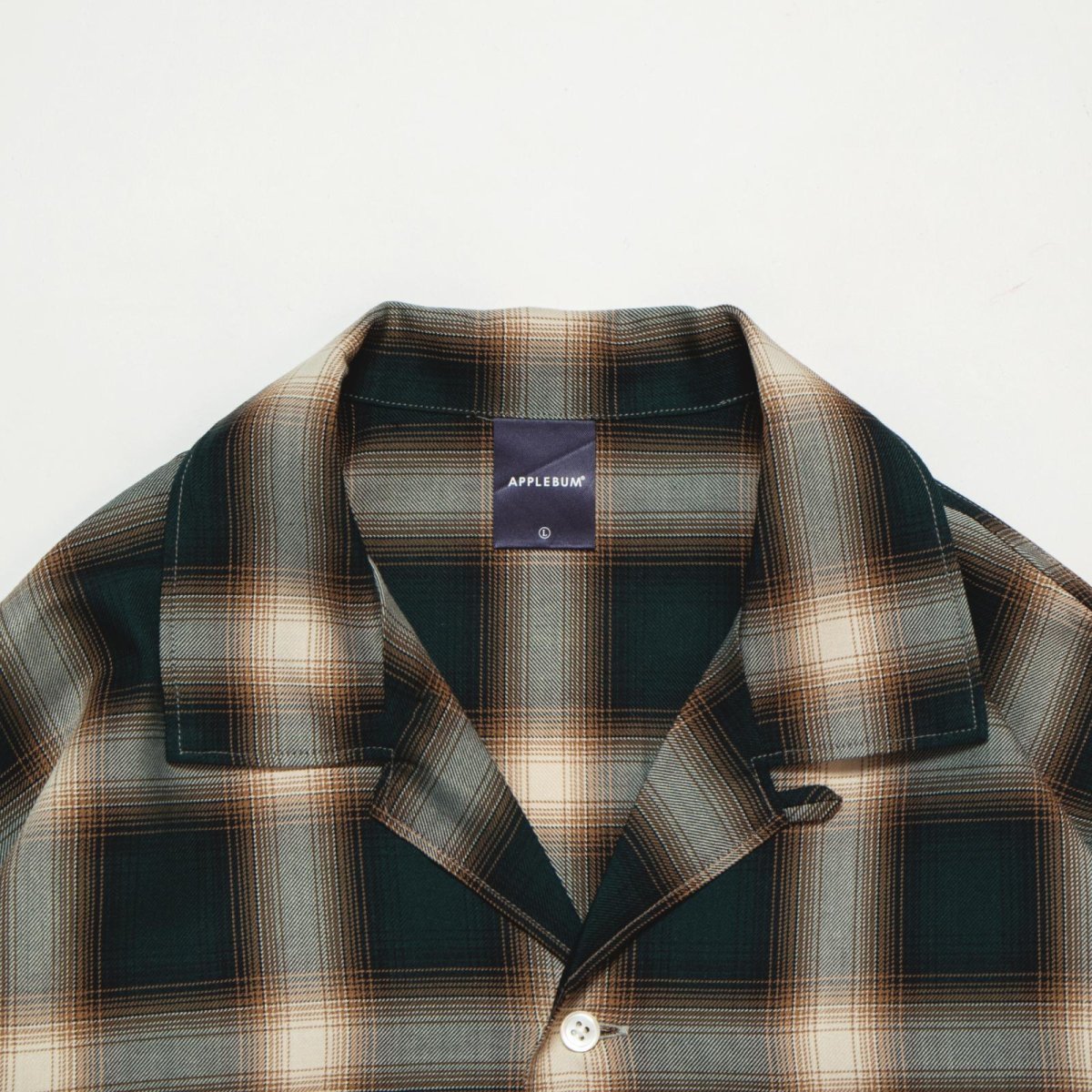 画像5: APPLEBUM(アップルバム) / Ombre Check L/S Aloha Shirt (5)
